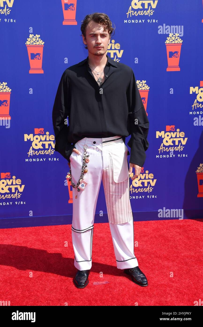 Brandon Thomas Lee bei der Ankunft bei den MTV Movie & TV Awards 2019 bei Barker Hanger am 15. Juni 2019 in Santa Monica Stockfoto