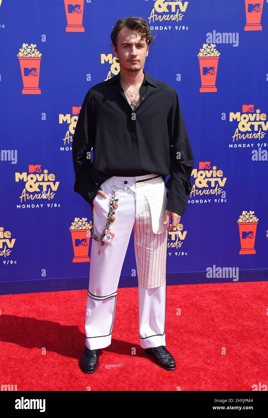 Brandon Thomas Lee bei der Ankunft bei den MTV Movie & TV Awards 2019 bei Barker Hanger am 15. Juni 2019 in Santa Monica Stockfoto