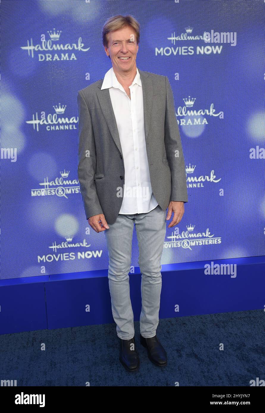 Jack Wagner bei der Ankunft im Hallmark Channel und im Hallmark Movies & Mysteries Summer 2019 TCA am 26. Juli 2019 in Beverly Hills, CA. Stockfoto