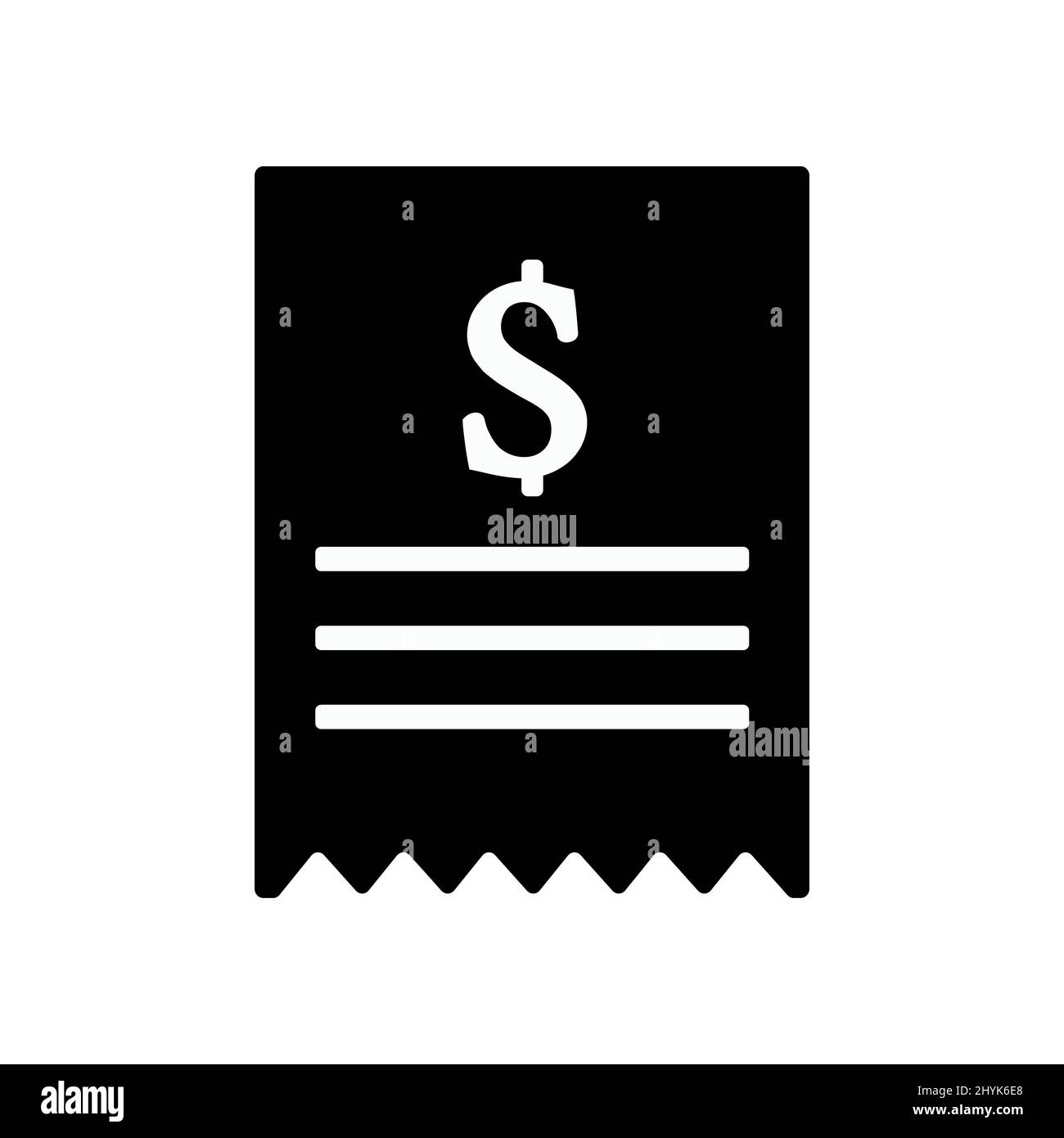 Abstraktes Vektor-Symbol auf der weißen, Illustration isoliert für Grafik-und Web-Design. Einfaches, flaches Symbol. Stock Vektor