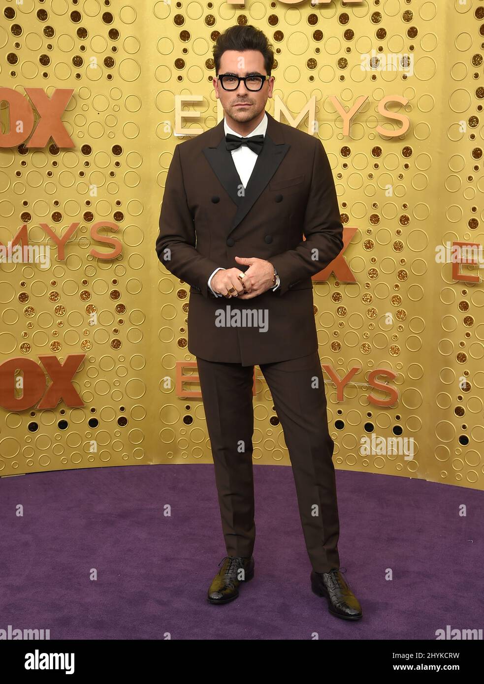 Daniel Levy nimmt an den Primetime Emmy Awards 71. im Microsoft Theater in Los Angeles, Kalifornien, Teil Stockfoto