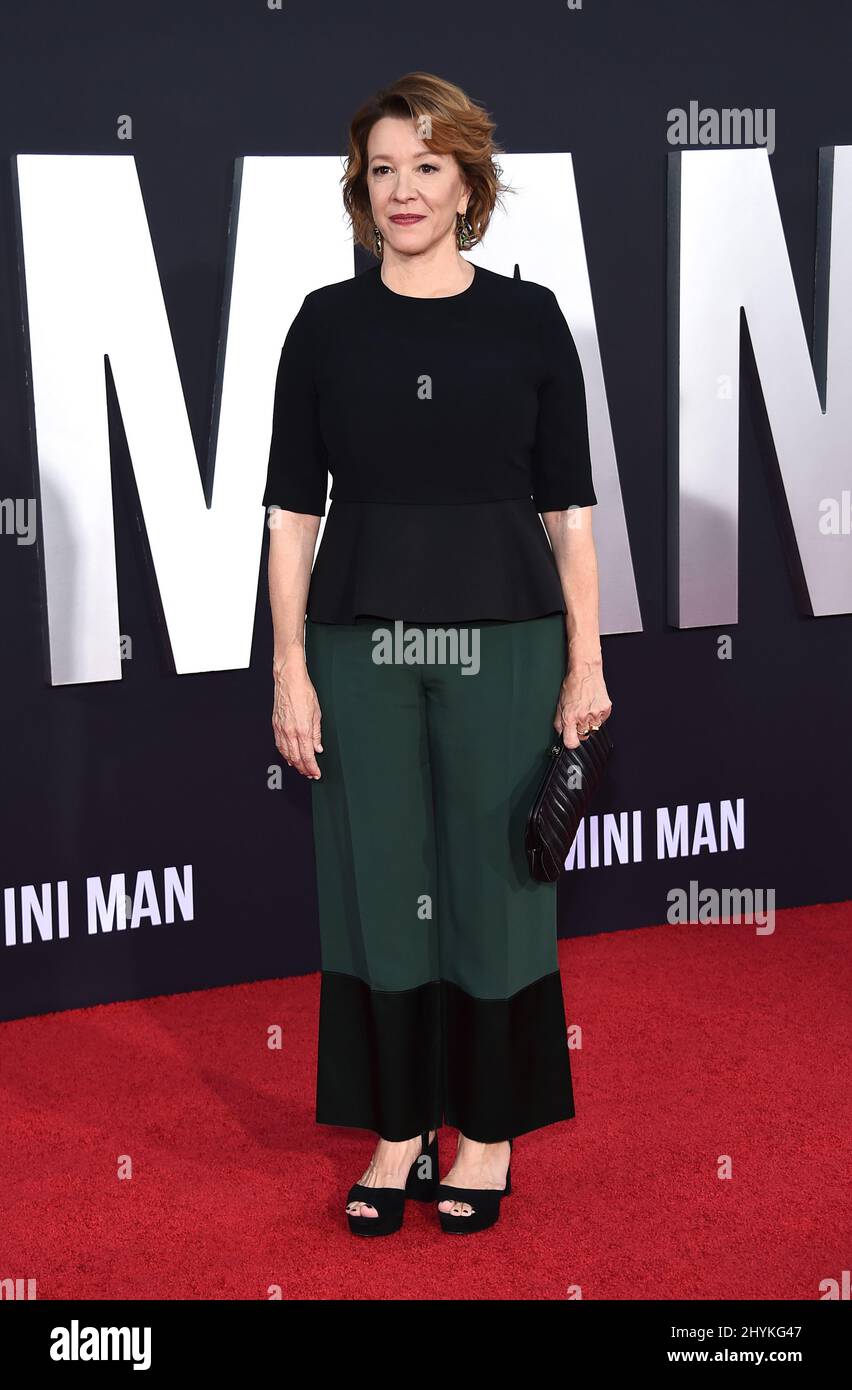 Linda Emond bei der Los AngelesePremiere von „Gemini man“, die am 6