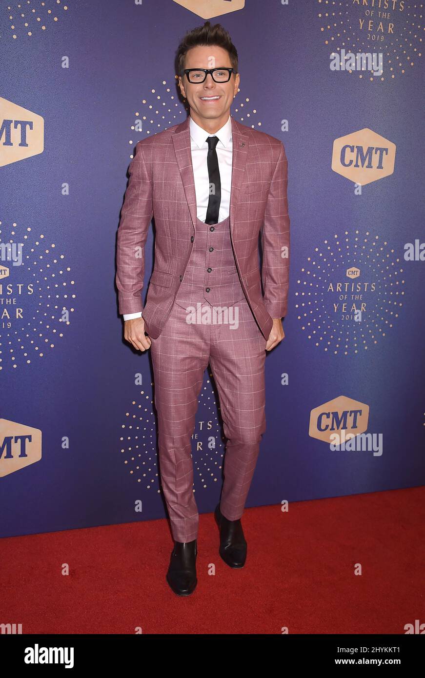 Bobby Bones bei der CMT Artists of the Year 2019 im Schermerhorn Symphony Center Stockfoto