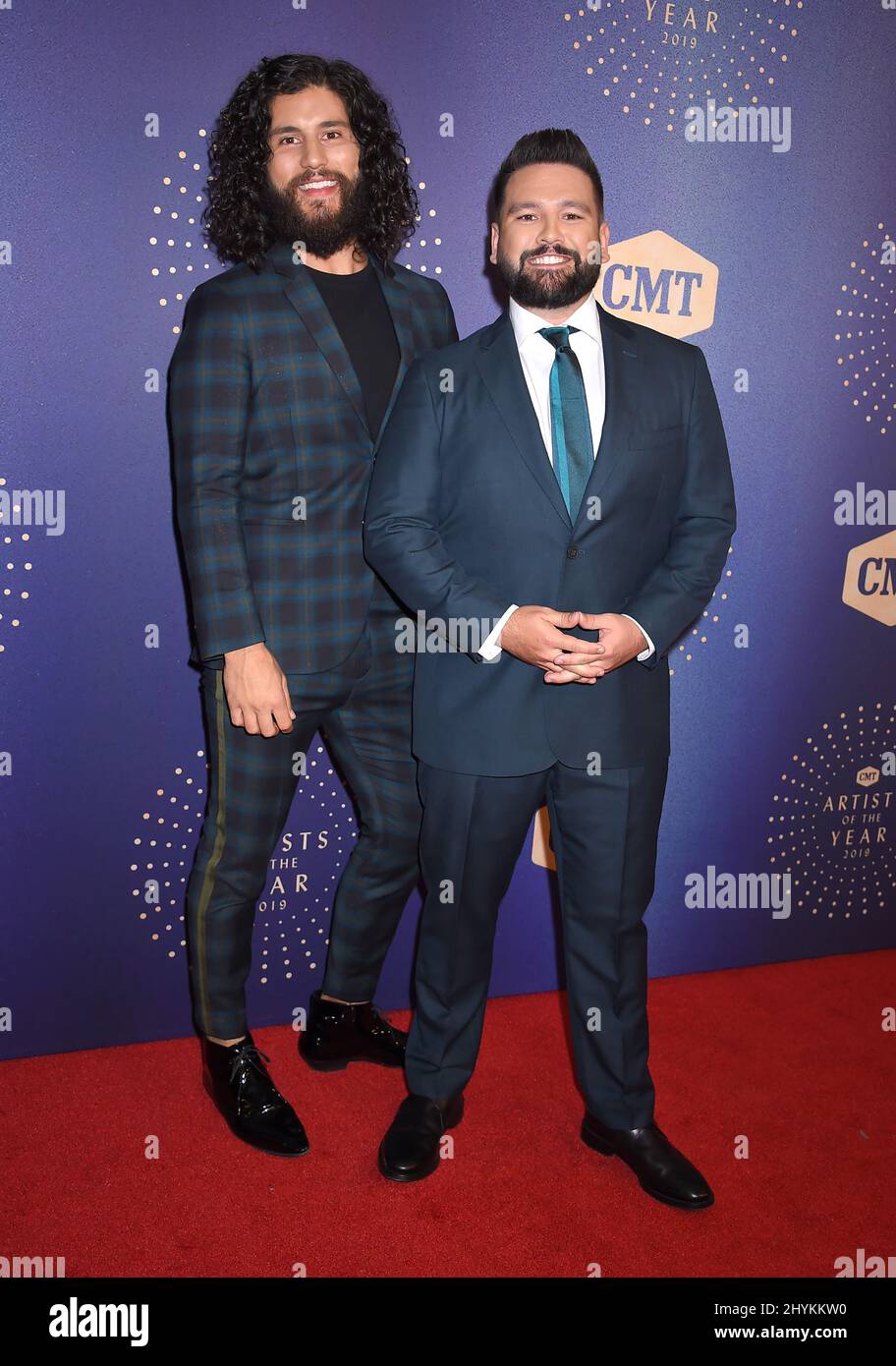 Dan + Shay bei der CMT Artists of the Year 2019 im Schermerhorn Symphony Center Stockfoto