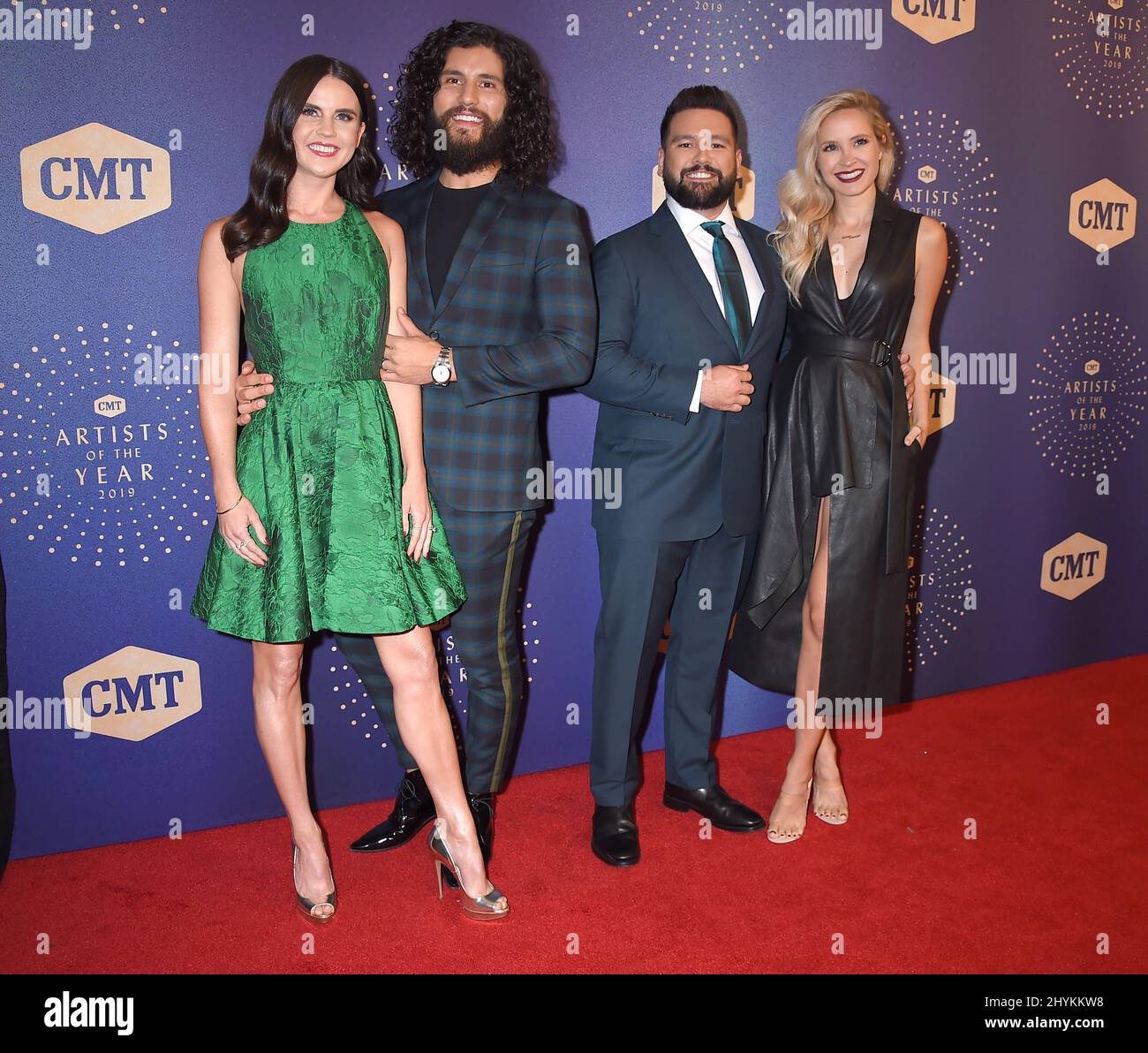Dan + Shay bei der CMT Artists of the Year 2019 im Schermerhorn Symphony Center Stockfoto
