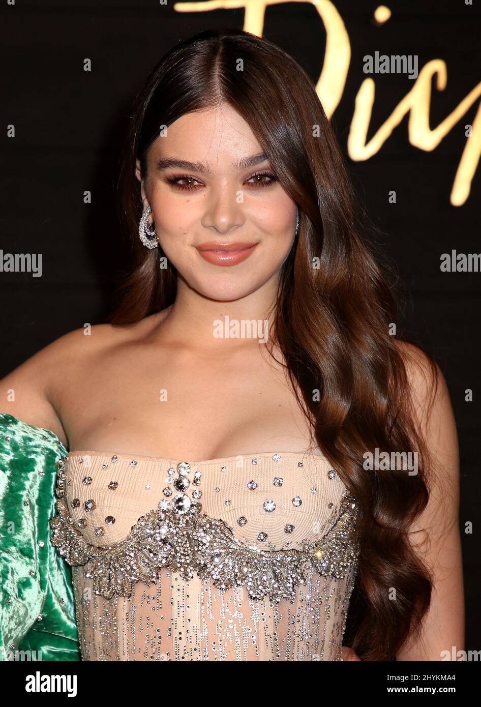 Hailee Steinfeld bei der Weltpremiere von „Dickinson“ im St. Ann's Warehouse am 17. Oktober 2019 in Brooklyn, USA. Stockfoto