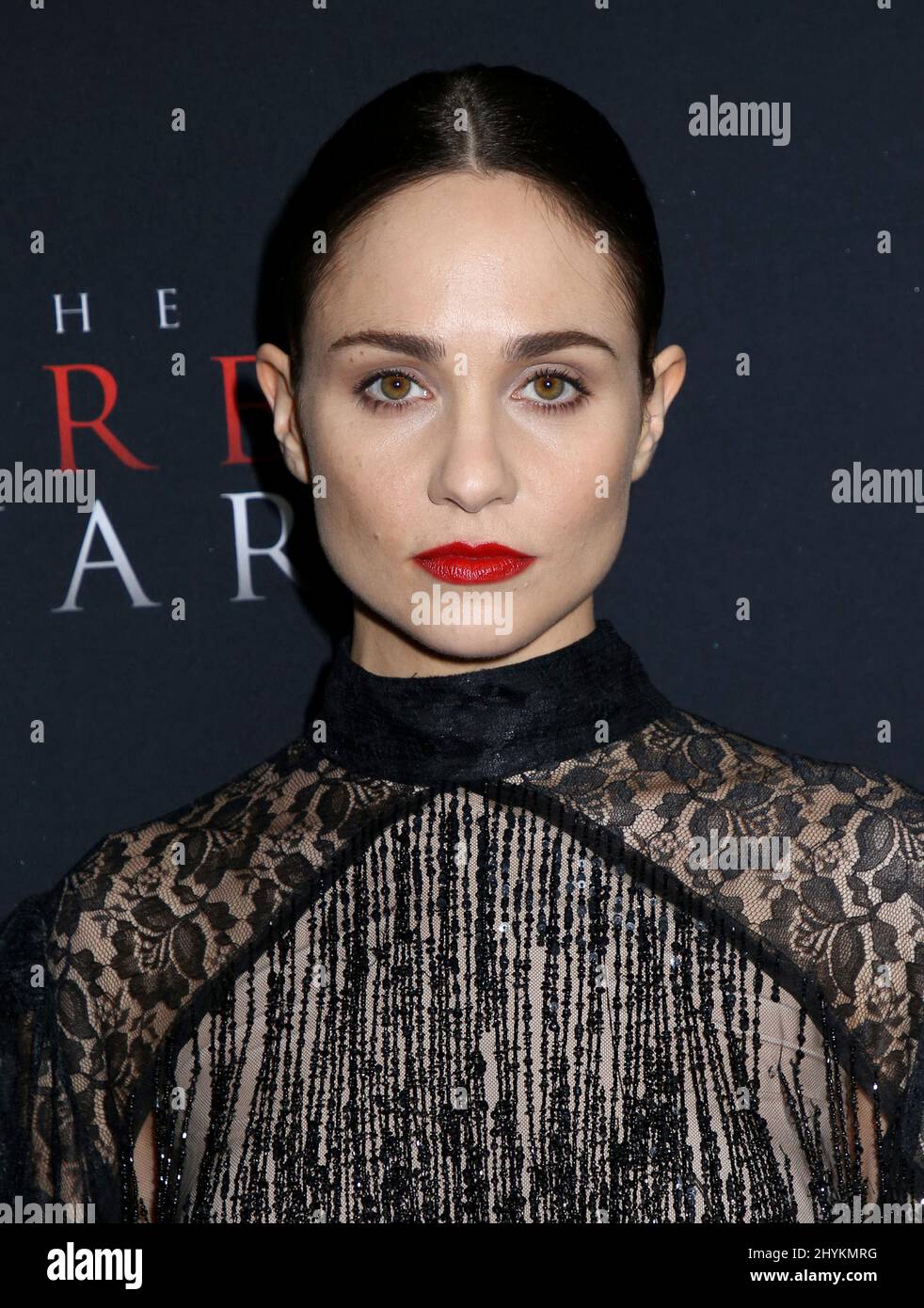 Tuppence Middleton nahm an der New Yorker Premiere „The Current war“ am 21. Oktober 2019 auf dem AMC Lincoln Square in New York City, NY, Teil Stockfoto