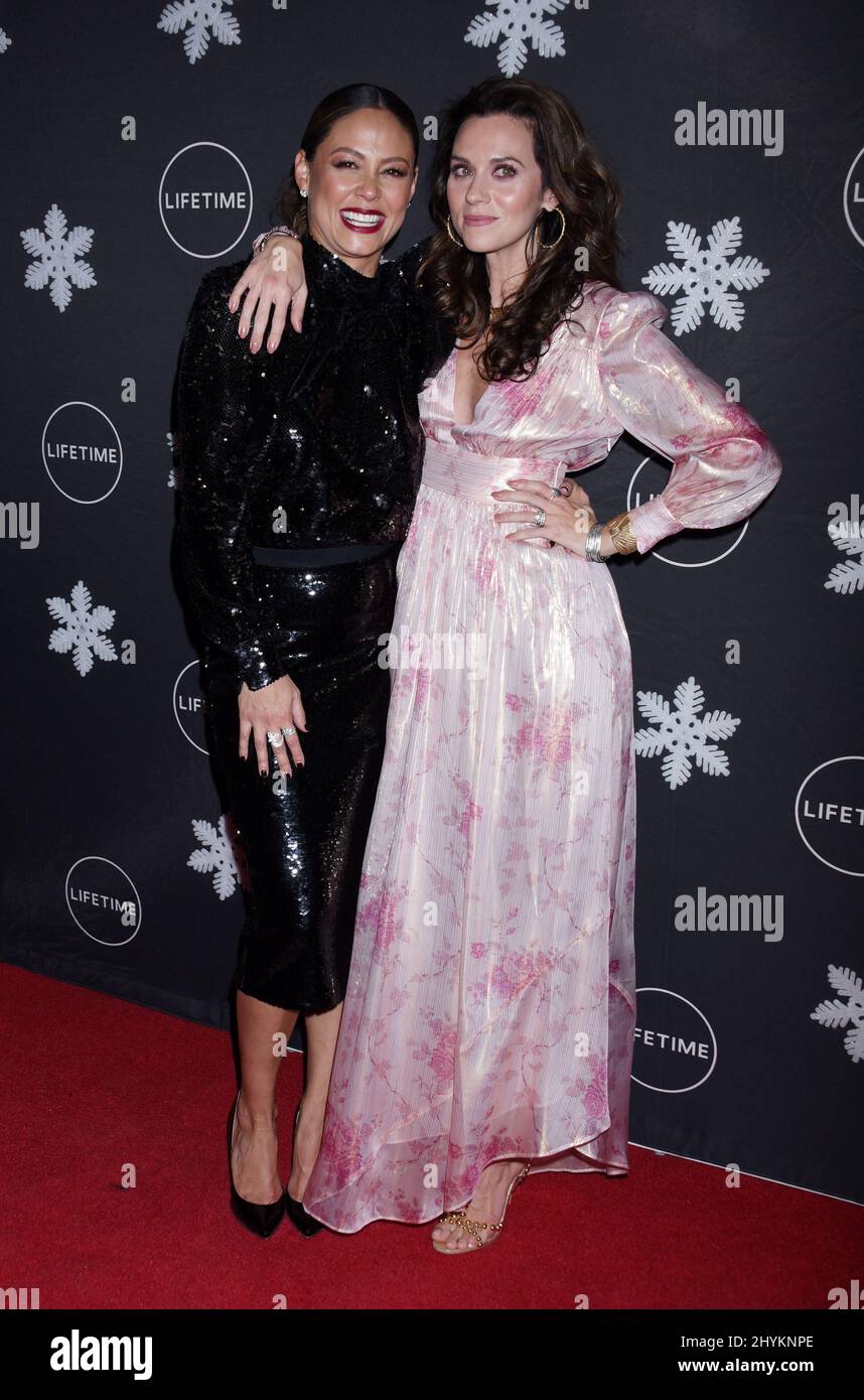 Vanessa Lachey und Hilarie Burton beim IT's A Wonderful Lifetime Red