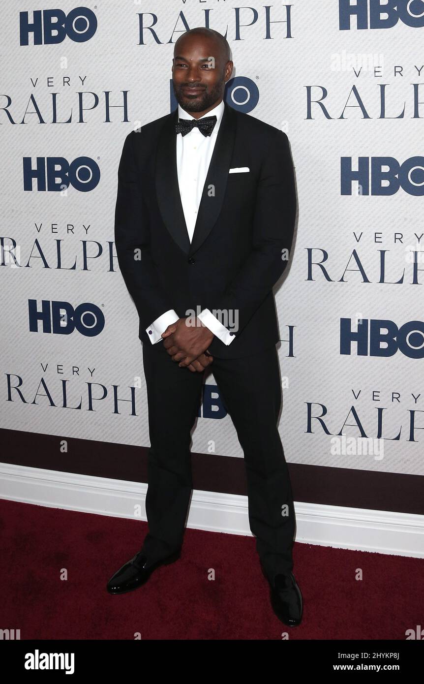 Tyson Beckford bei der Premiere von Very Ralph in New York Stockfoto