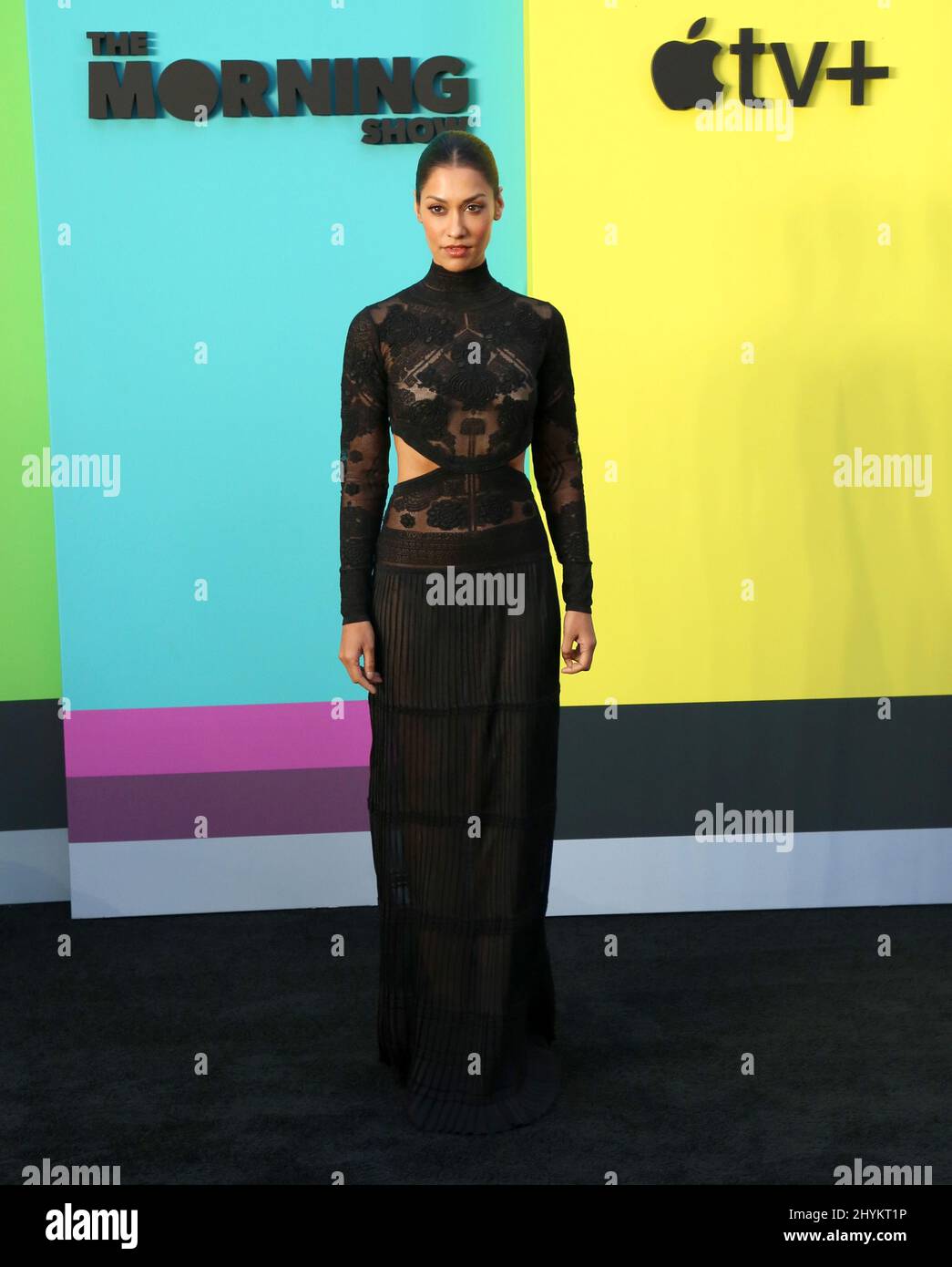 Janina Gavankar nimmt an Apples „The Morning Show“ Global Premiere Event im Lincoln Center in der David Geffen Hall Teil Stockfoto