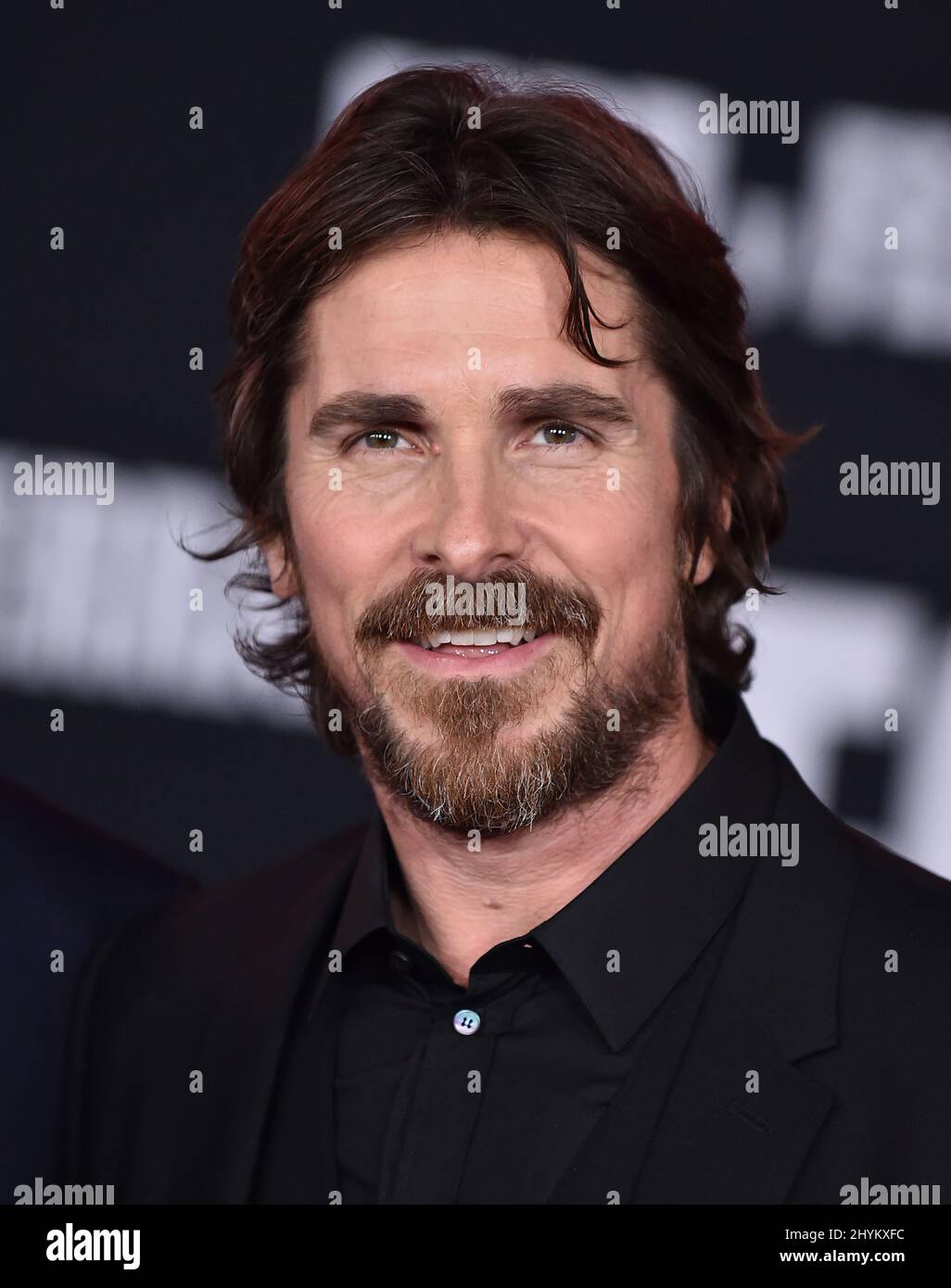 Christian Bale bei der Vorführung von Ford gegen Ferrari in Los Angeles im TCL Chinese Theatre am 04. November 2019 in Hollywood, CA. Stockfoto
