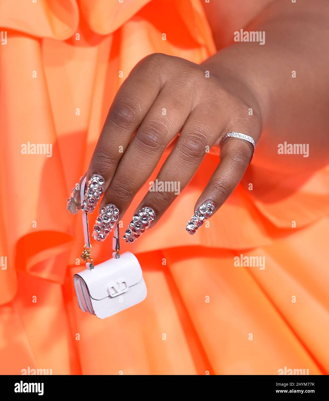 Lizzo nahm an den American Music Awards 2019 im Microsoft Theater in Los Angeles, Kalifornien, Teil Stockfoto