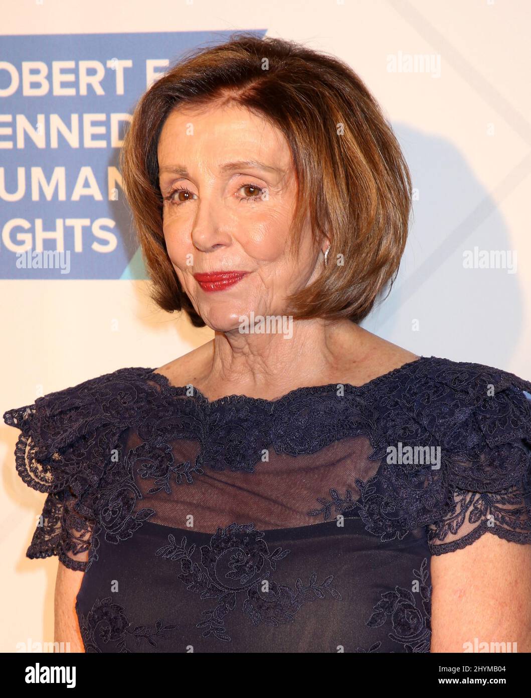 Nancy Pelosi nahm am Donnerstag, 13. Dezember 2019, an den RFK Ripple of Hope Awards in New York City, USA, Teil. Stockfoto