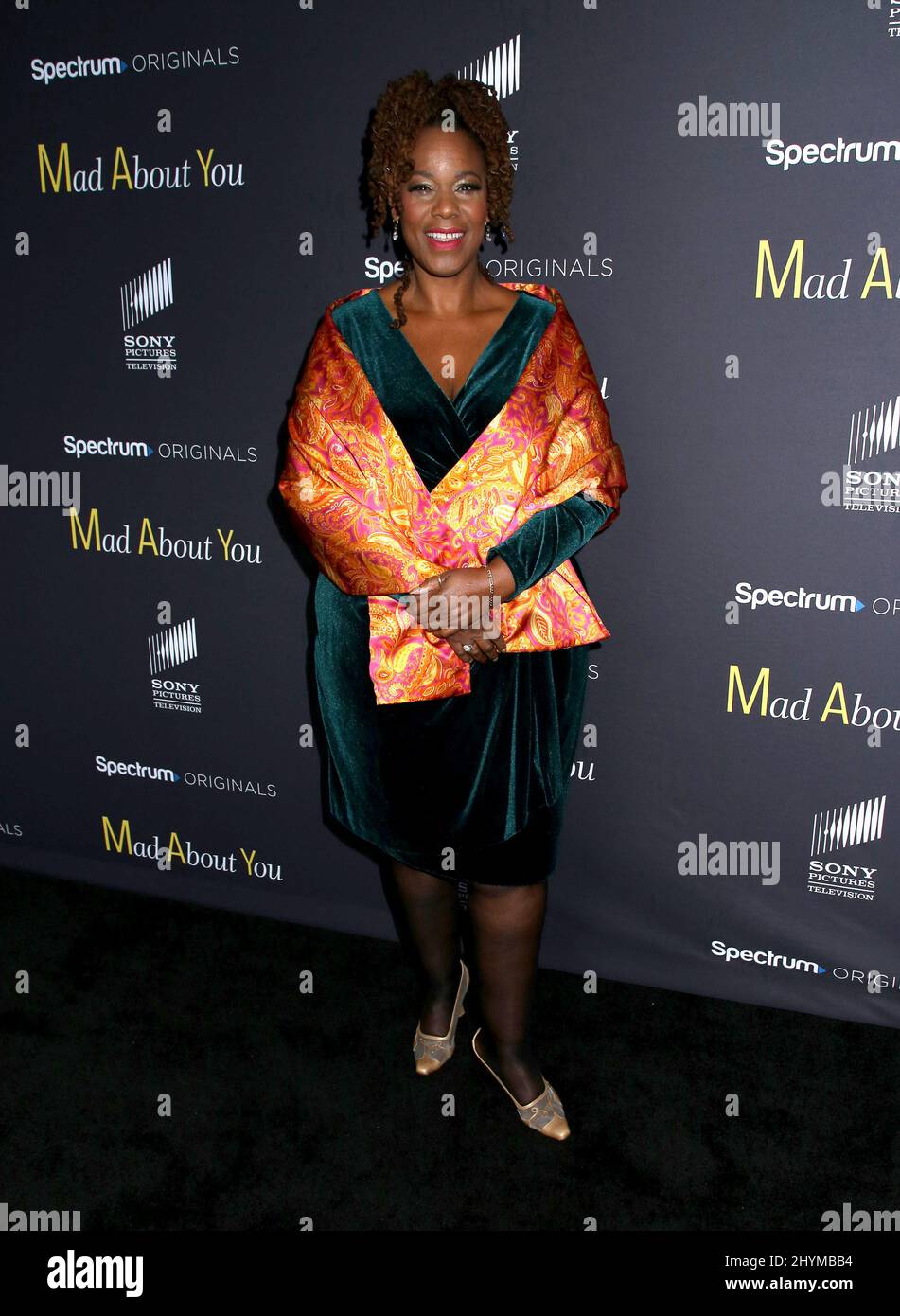 Kecia Lewis nimmt an der „Mad About You“ Red Carpet Veranstaltung Teil, die am 16. Dezember 2019 im Rainbow Room in New York City stattfand Stockfoto