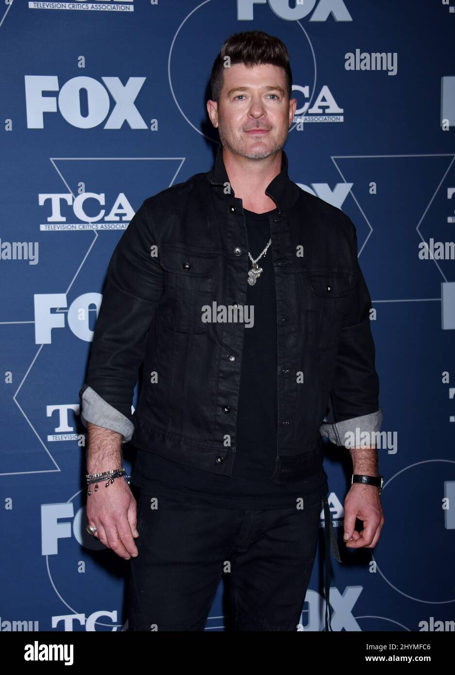 Robin Thicke bei der FOX Winter TCA 2020, die am 7. Januar 2020 im Langham Huntington Hotel in Pasadena, CA, stattfand. Stockfoto