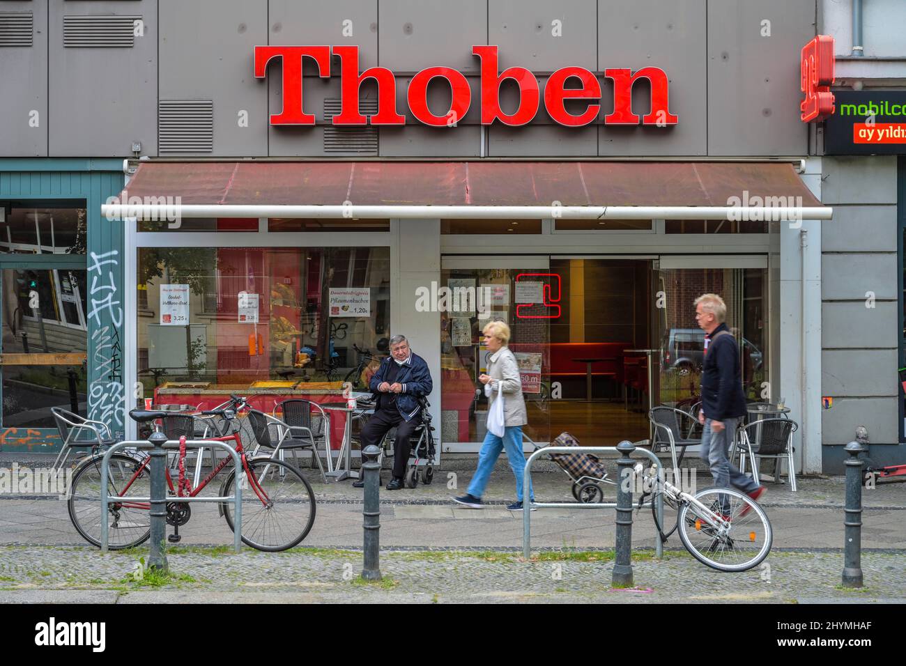 Bäckerei Thoben, Filiale, Hauptstraße, Schöneberg, Tempelhof-Schöneberg, Berlin, Deutschland Stockfoto