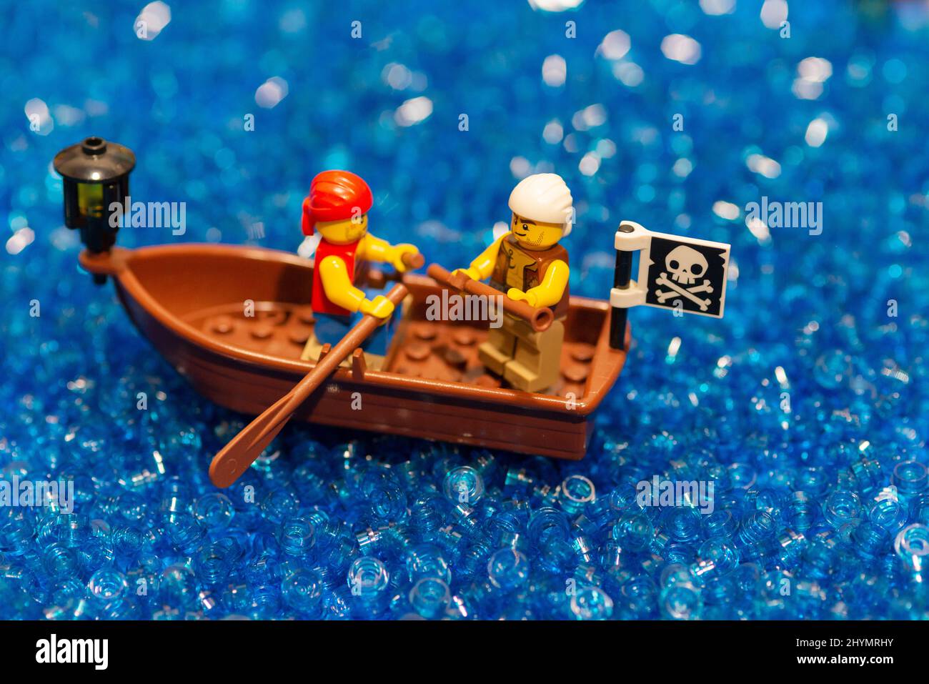 Lego Piraten der Karibik Stockfoto