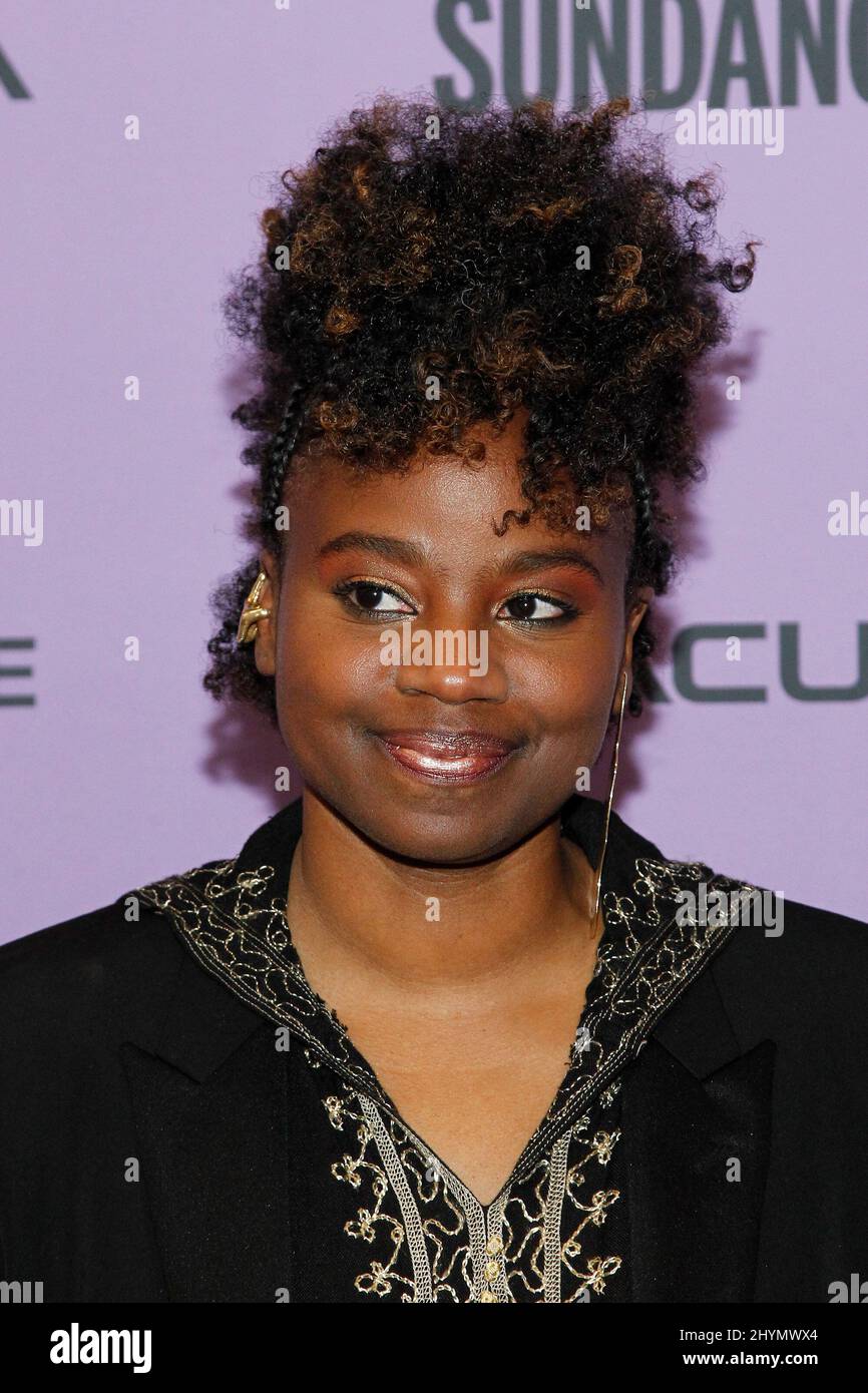 Dee Rees bei der Premiere von „The Last Thing He Wanted“ während des Sundance Film Festivals 2020, das am 27. Januar 2020 im Eccles Theatre in Park City, UT, stattfand. Stockfoto