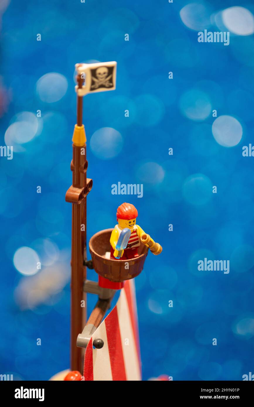 Lego Piraten der Karibik Stockfoto
