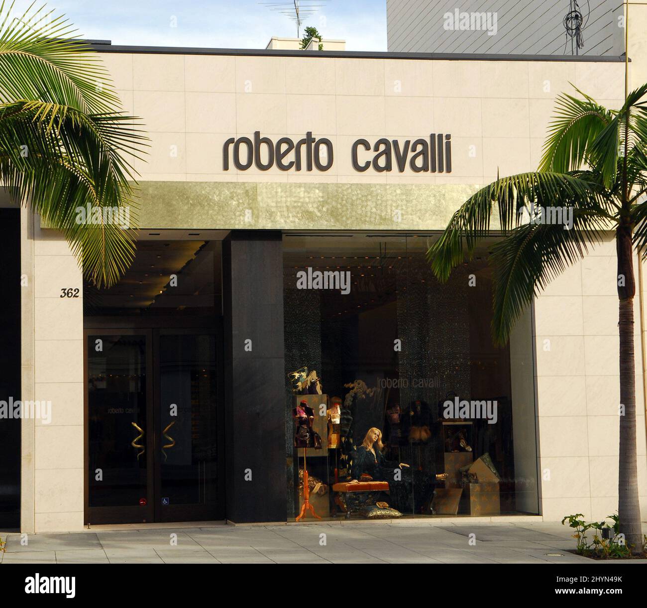 Roberto Cavalli am Rodeo Drive. Bild: UK Press Stockfoto