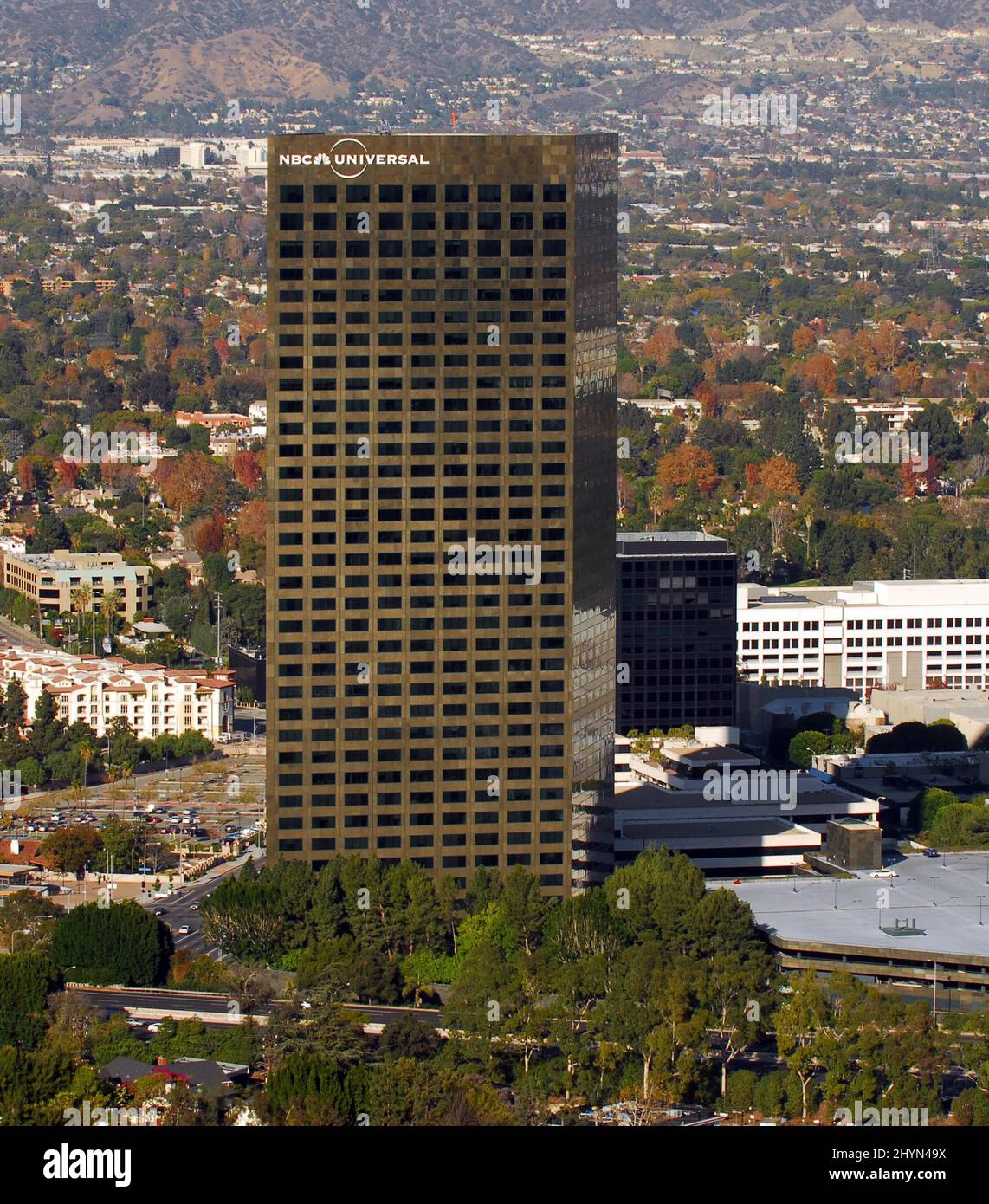NBC Universal Building. Bild: UK Press Stockfoto