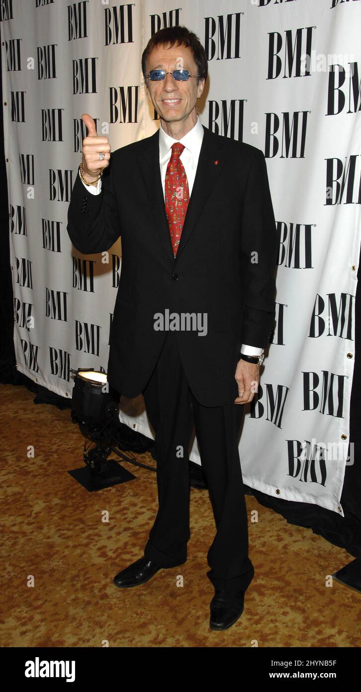 Robin Gibb nimmt an den jährlichen BMI Pop Music Awards 55. in Beverly Hills Teil. Bild: UK Press Stockfoto
