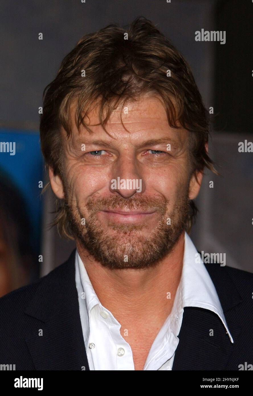 Sean Bean nimmt an der Flightplan Los Angeles Premiere Teil. Bild: UK Press Stockfoto