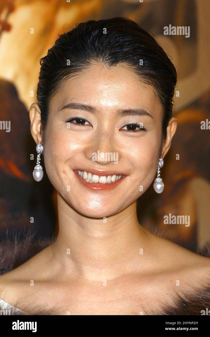 KOYUKI NIMMT AN DER PREMIERE VON „THE LAST SAMURAI“ IN WESTWOOD, KALIFORNIEN, TEIL. BILD: BRITISCHE PRESSE Stockfoto