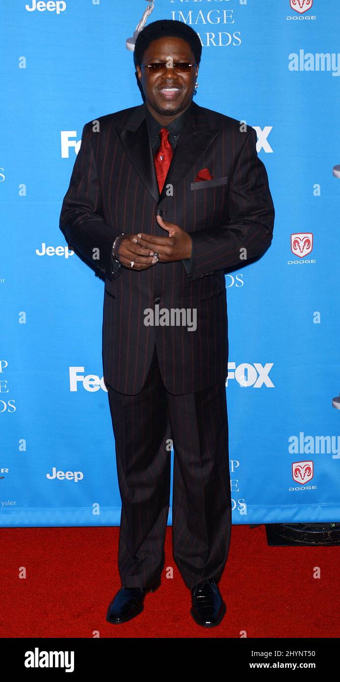 Bernie Mac nimmt an den jährlichen NAACP Image Awards 37. im Shrine Auditorium Teil. Bild: UK Press Stockfoto