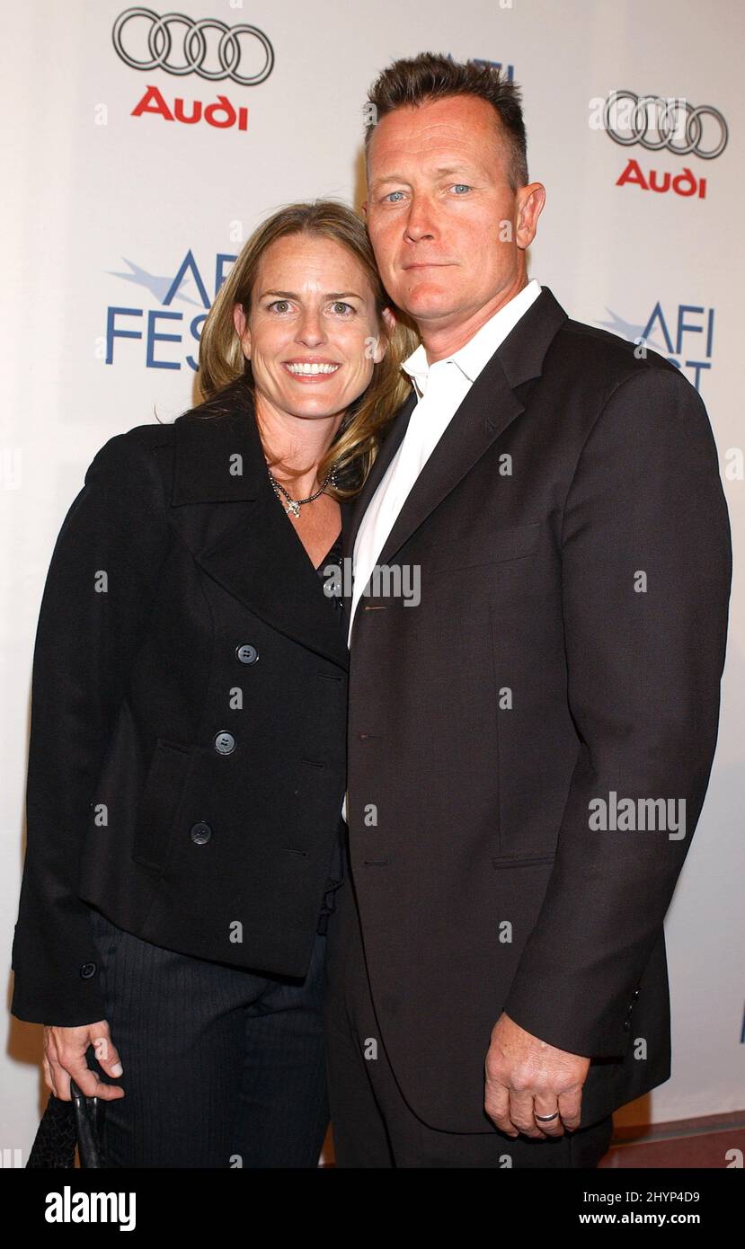 Robert Patrick und Frau Barbara besuchen die „Walk the Line“-Premiere in Hollywood. Bild: UK Press Stockfoto