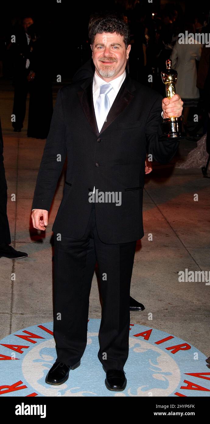 Gustavo Santaolalla besucht die Vanity Fair Oscar Party in Mortons, Beverly Hills. Bild: UK Press Stockfoto