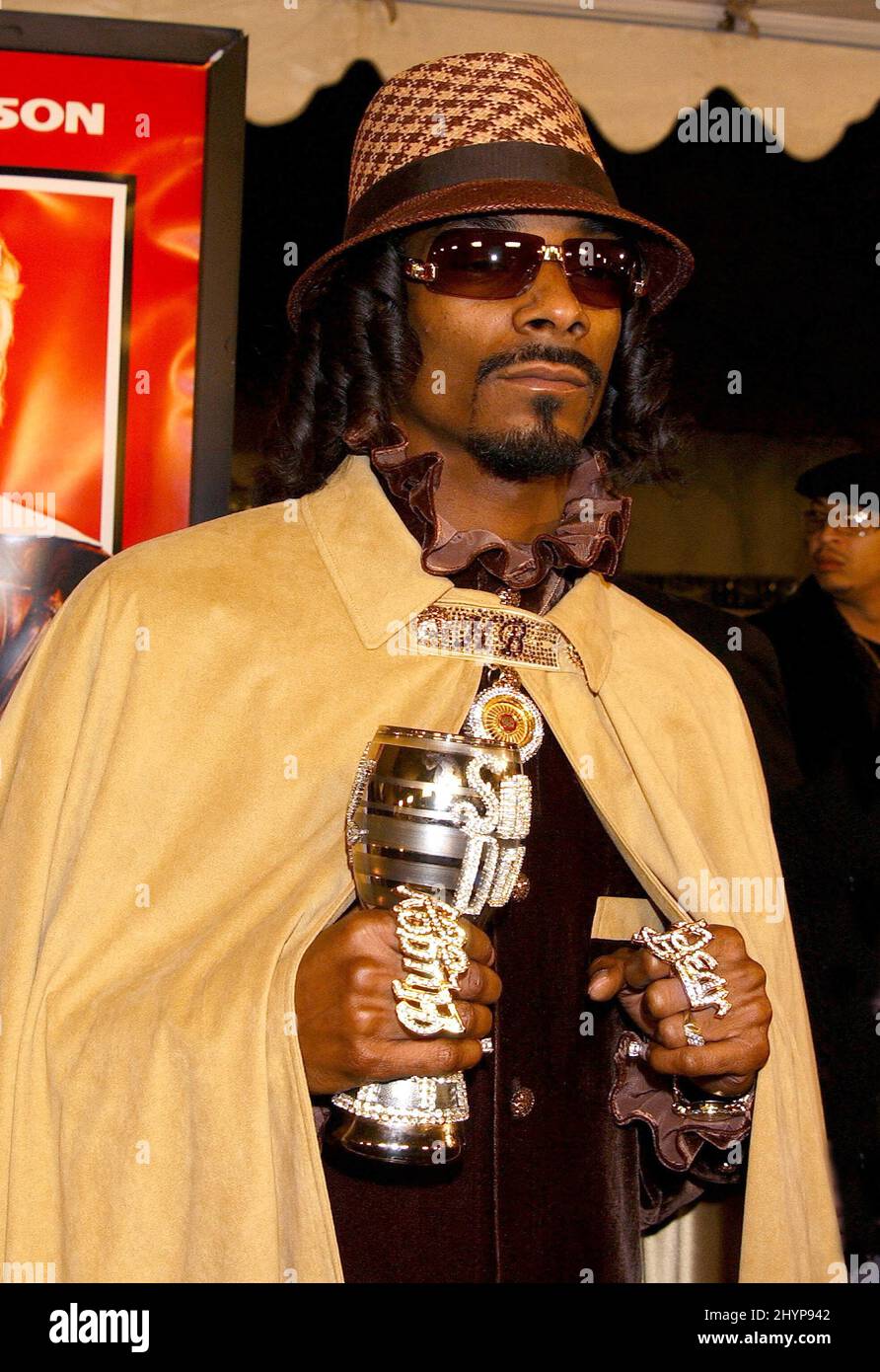 Snoop Dogg besucht die Premiere von „Starsky & Hutch“ in Westwood, Kalifornien. Bild: UK Press Stockfoto