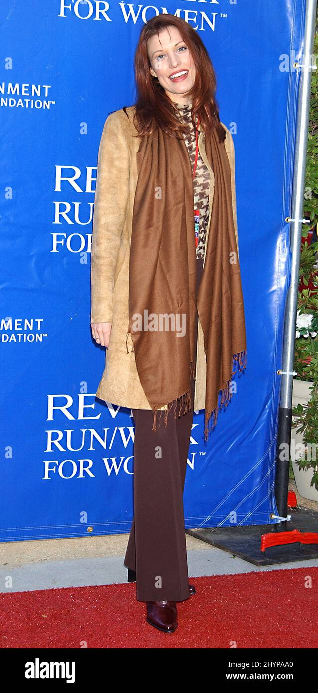 RACHEL YORK NIMMT AM 10TH REVLON WALK/RUN FOR WOMEN IM LA TEIL MEMORIAL COLISEUM BILD: BRITISCHE PRESSE Stockfoto