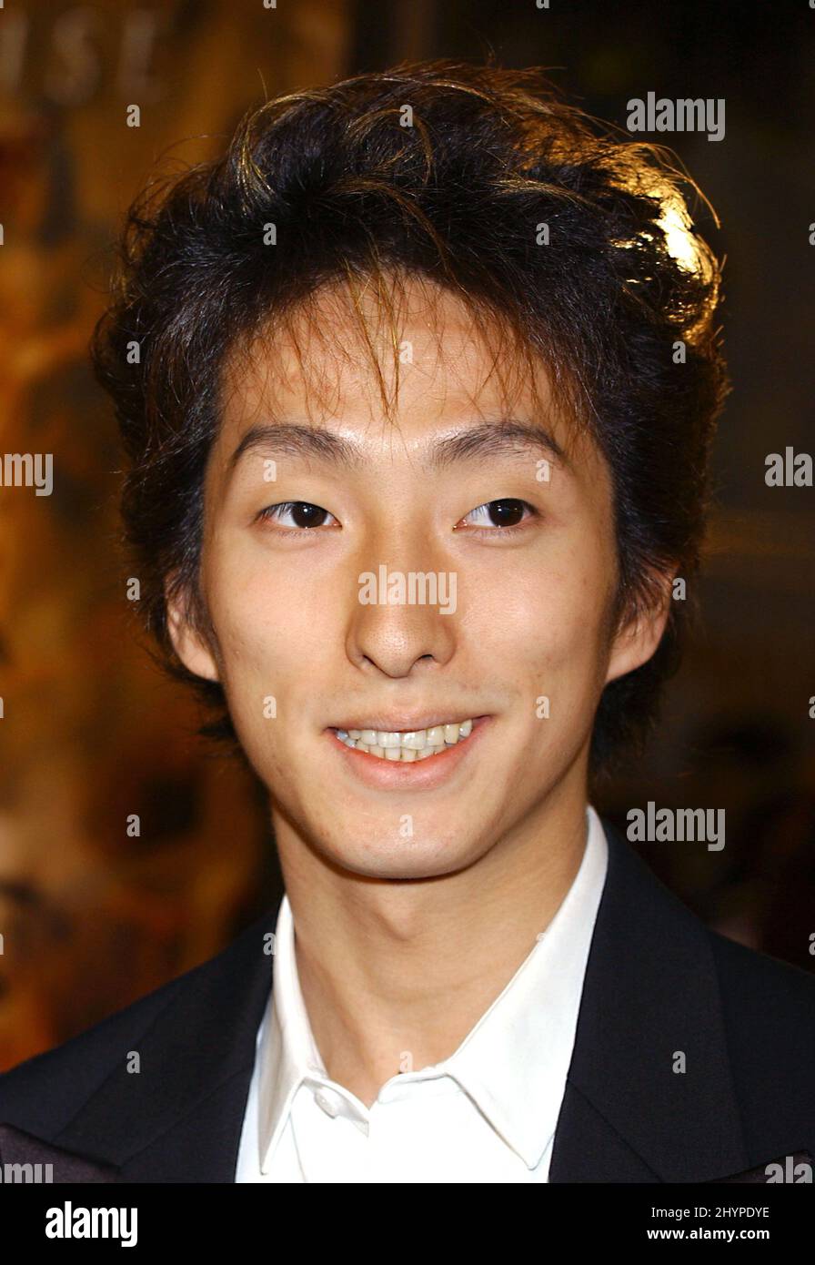 SHICHINOSUKE NAKAMURA NIMMT AN DER PREMIERE „THE LAST SAMURAI“ IN WESTWOOD, KALIFORNIEN, TEIL. BILD: BRITISCHE PRESSE Stockfoto