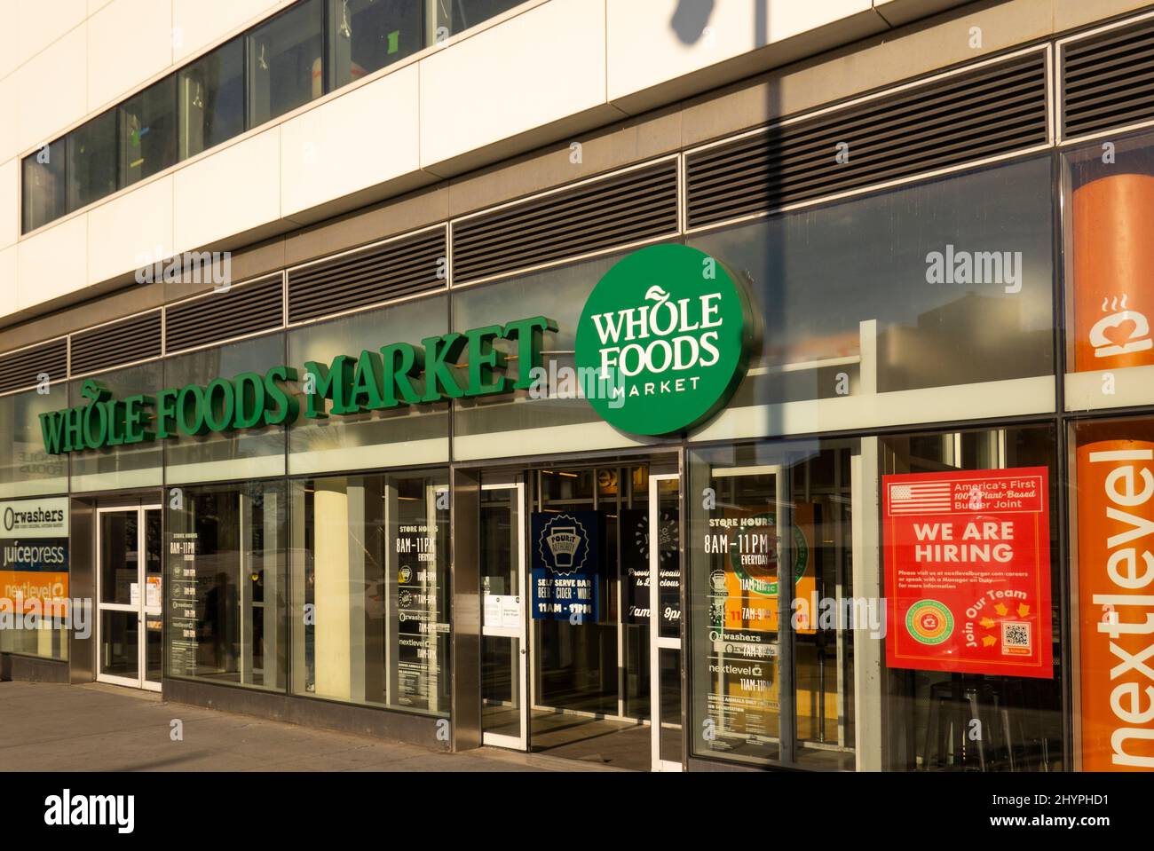 Whole Foods Market in Fort Greene, Brooklyn, NYC Stockfoto