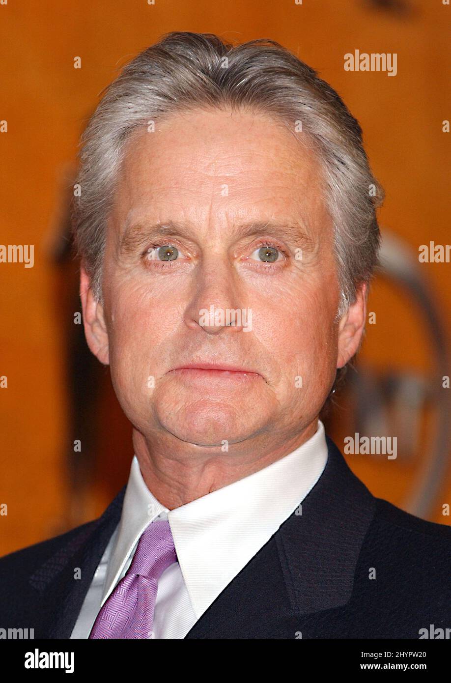 Michael Douglas nimmt an den „Annual Screen Actors Guild Awards 10.“ im Shrine Auditorium, Los Angeles, Teil. Bild: UK Press Stockfoto