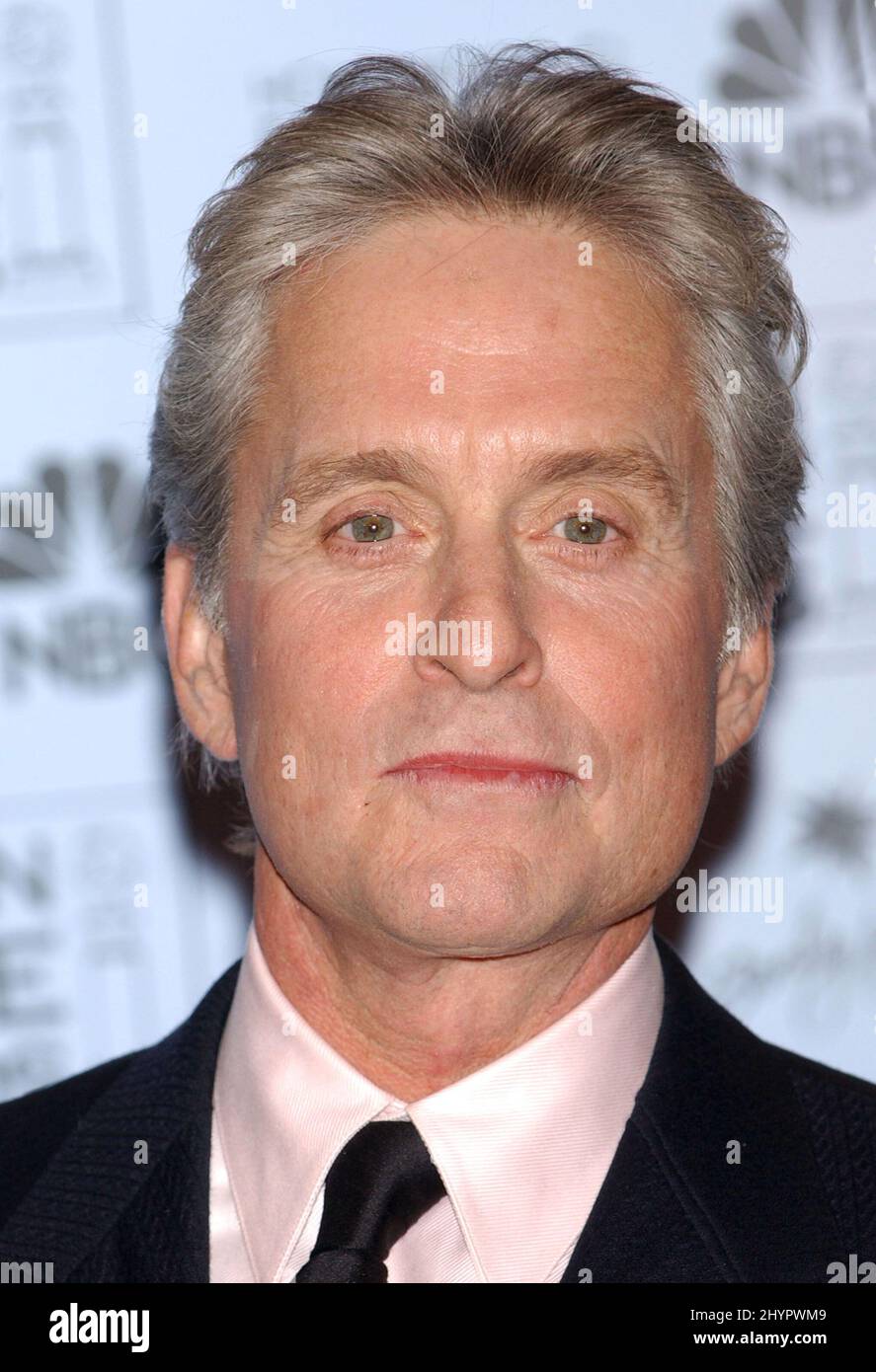 MICHAEL DOUGLAS NIMMT AN DEN JÄHRLICHEN GOLDEN GLOBE AWARDS 61ST IN BEVERLY HILLS, KALIFORNIEN, TEIL. BILD: BRITISCHE PRESSE Stockfoto