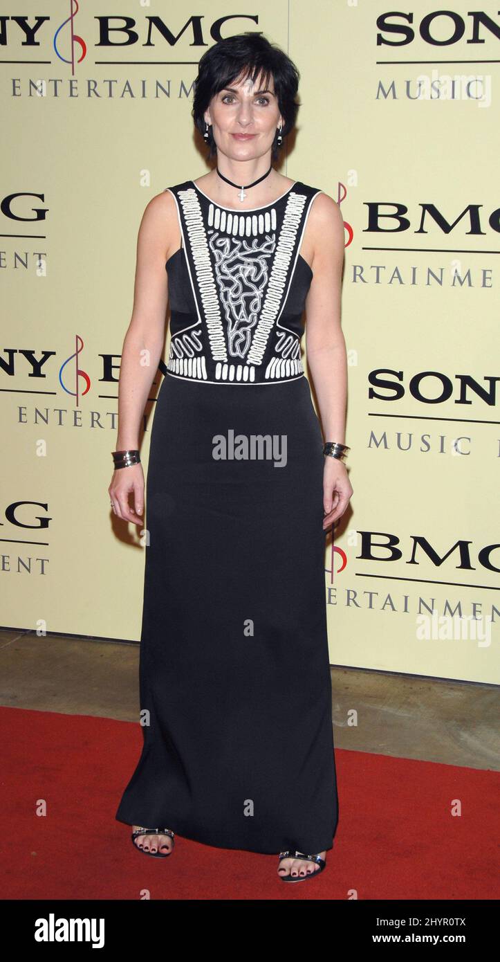 Enya nimmt an der Sony/BMG Grammy Party 2007 im Beverly Hills Hotel Teil. Bild: UK Press Stockfoto