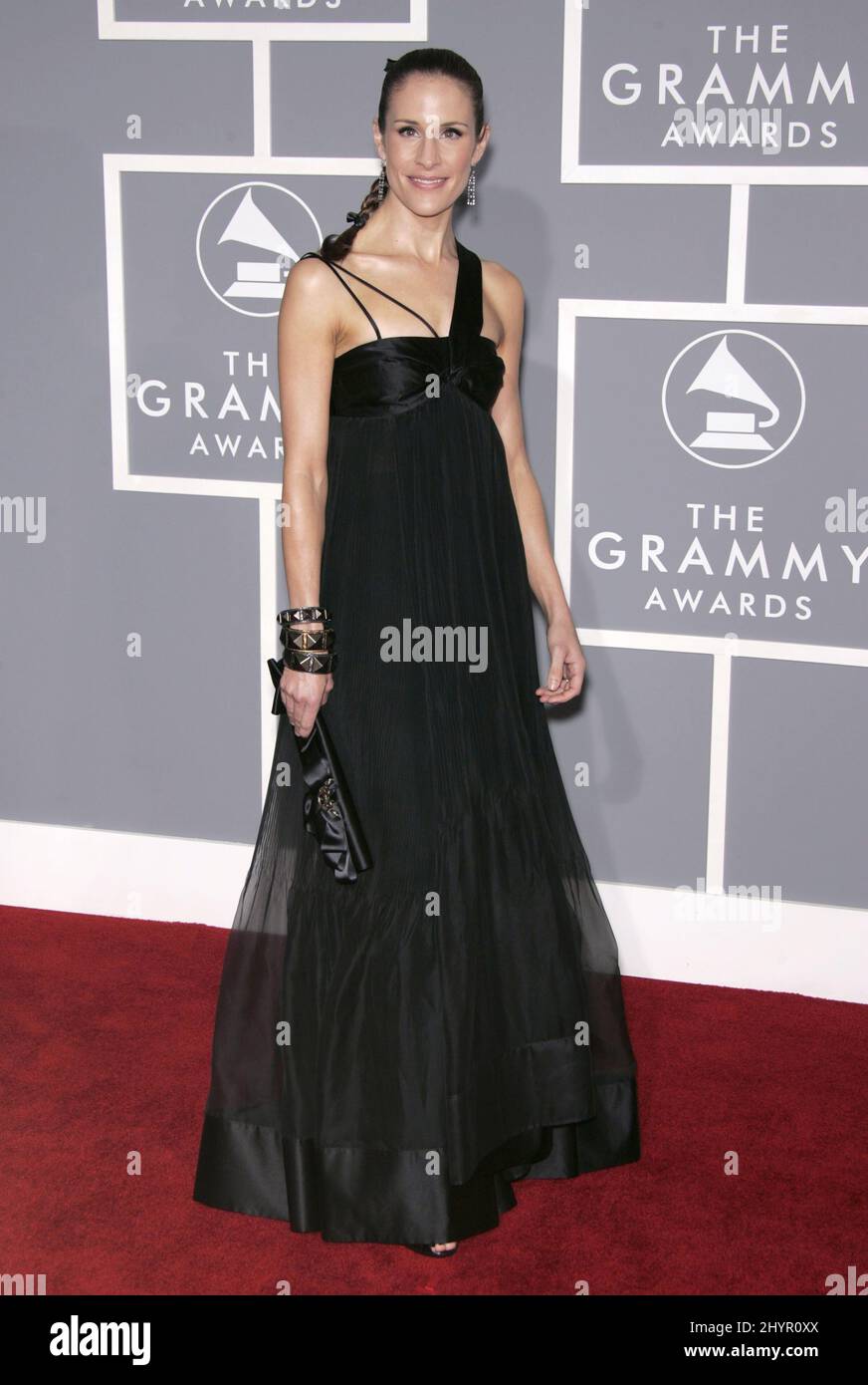 Emily Robinson nimmt an den Grammy Awards 49. in Los Angeles Teil. Bild: UK Press Stockfoto