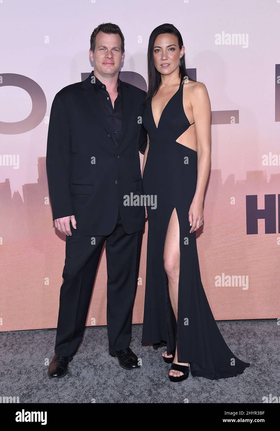 Jonathan Nolan und Lisa Joy bei der Premiere von „Westwood“ in Los Angeles in der Saison 3 im TCL Chinese Theatre Stockfoto