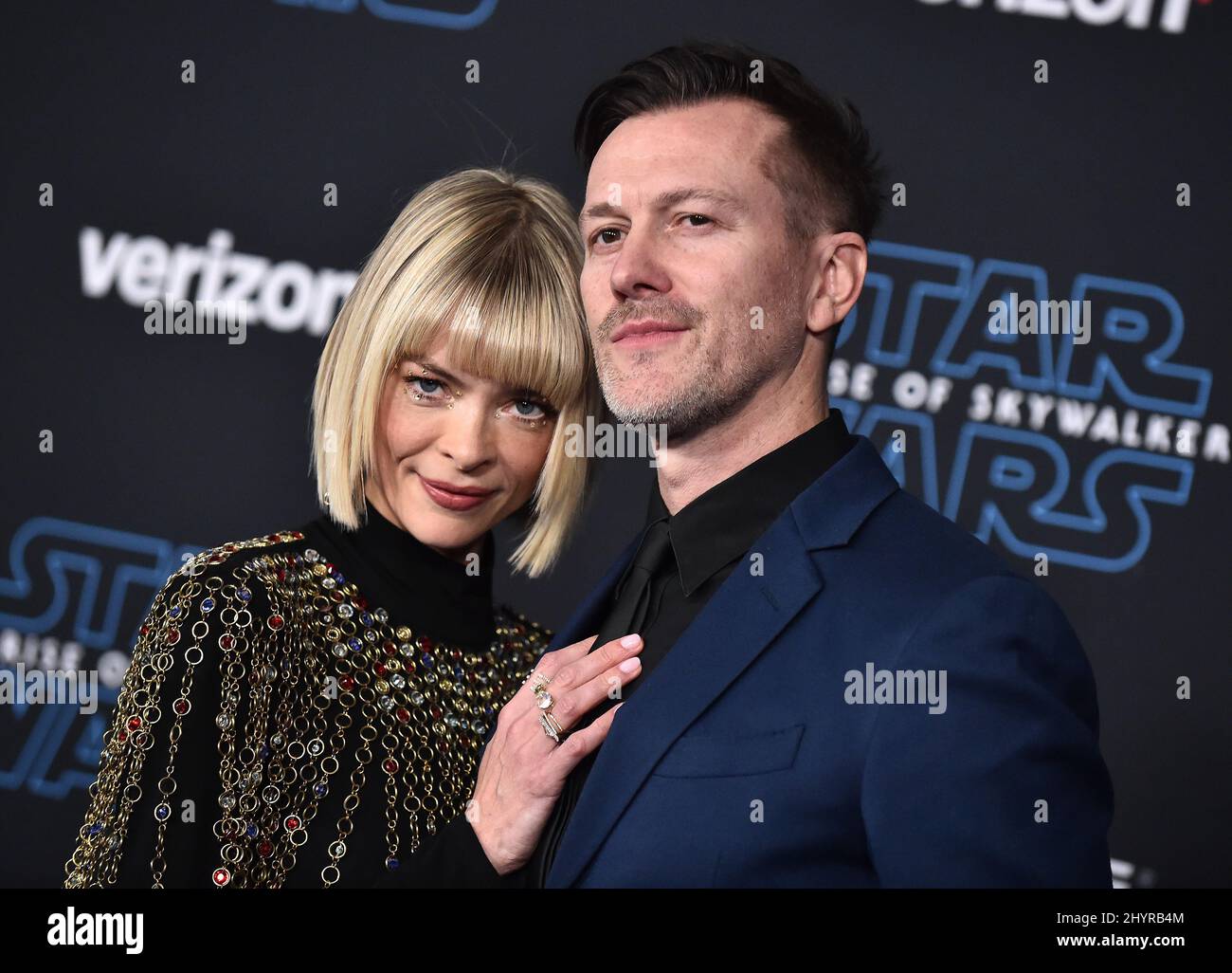 Jaime King reicht nach 12 Jahren Ehe Scheidungsurkunde vom Ehemann Kyle Newman ein. Jaime King kommt zur €˜Star Wars: Rise of Skywalker' Weltpremiere am December16. 2019 im Dolby Theater in Hollywood, CA. Stockfoto