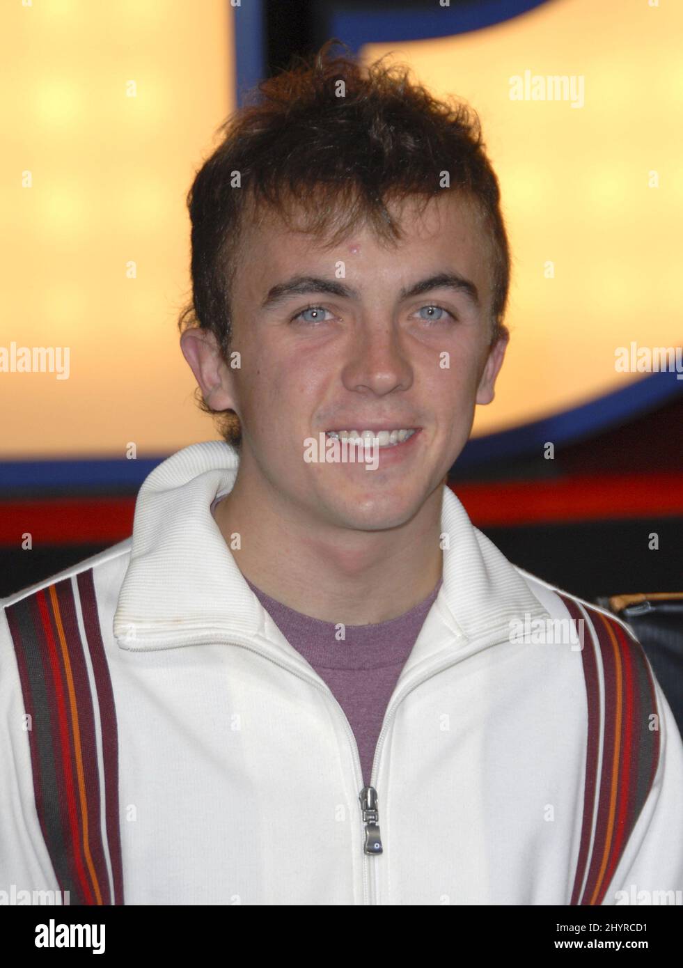 Frankie Muniz besucht The Walk Hard: The Dewey Cox Story Premiere im Grauman's Chinese Theatre, Los Angeles Stockfoto