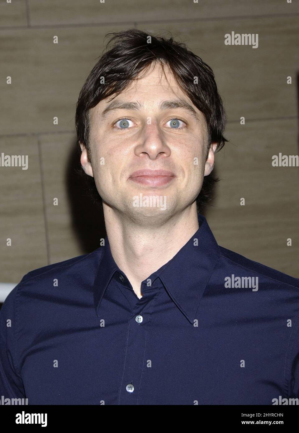 Zach Braff nimmt an Scrubs: The Farewell Tour Teil, die im Paley Center for Media in Beverly Hills, Kalifornien, stattfindet. Stockfoto
