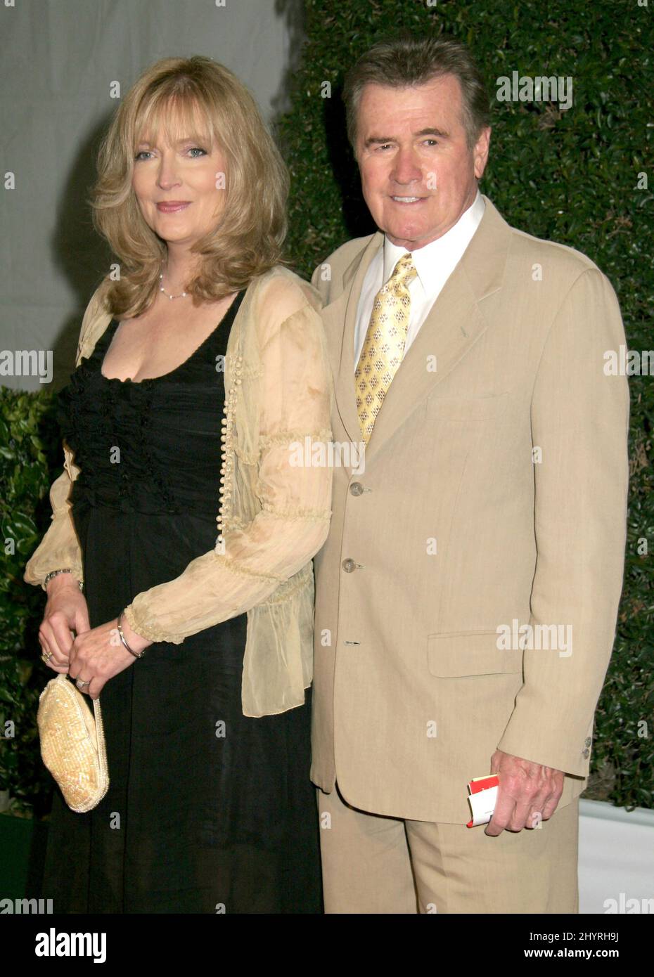 Sharon Wyatt und John Reilly nehmen an der SoapNet Pre-Emmy Party Teil, die am 27. April 2006 im Roosevelt Hotel stattfand. Stockfoto
