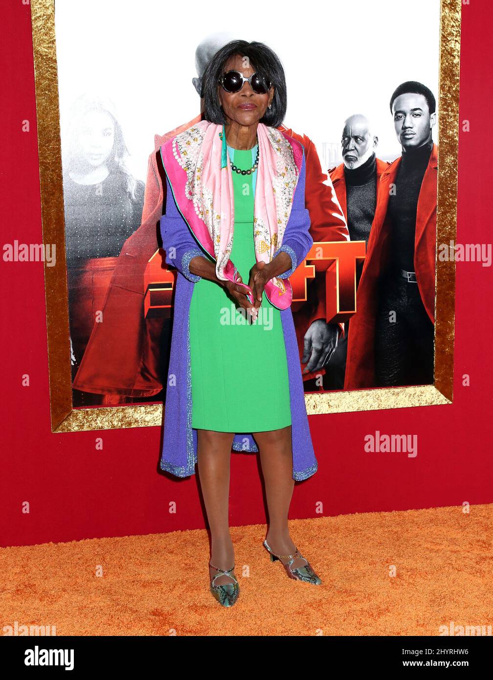 DATEI FOTO: Bühne und Bildschirm preisgekrönte Schauspielerin Cicely Tyson, starb im Alter von 96 heute, 28. Januar 2021. Cicely Tyson nahm an der Premiere von „Shaft“ Teil, die am 10. Juni 2019 auf dem AMC Lincoln Square in New York City, NY, stattfand Stockfoto