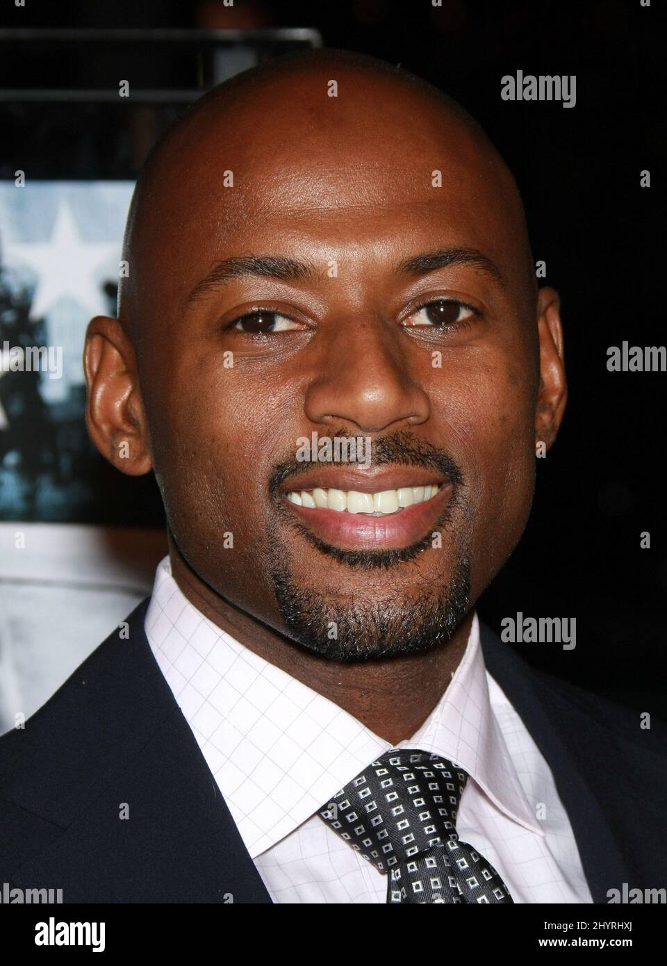 Romany Malco nimmt an der Premiere von „Stop-Loss“ im Director's Guild of America Theater in West Hollywood, Los Angeles, Teil. Stockfoto