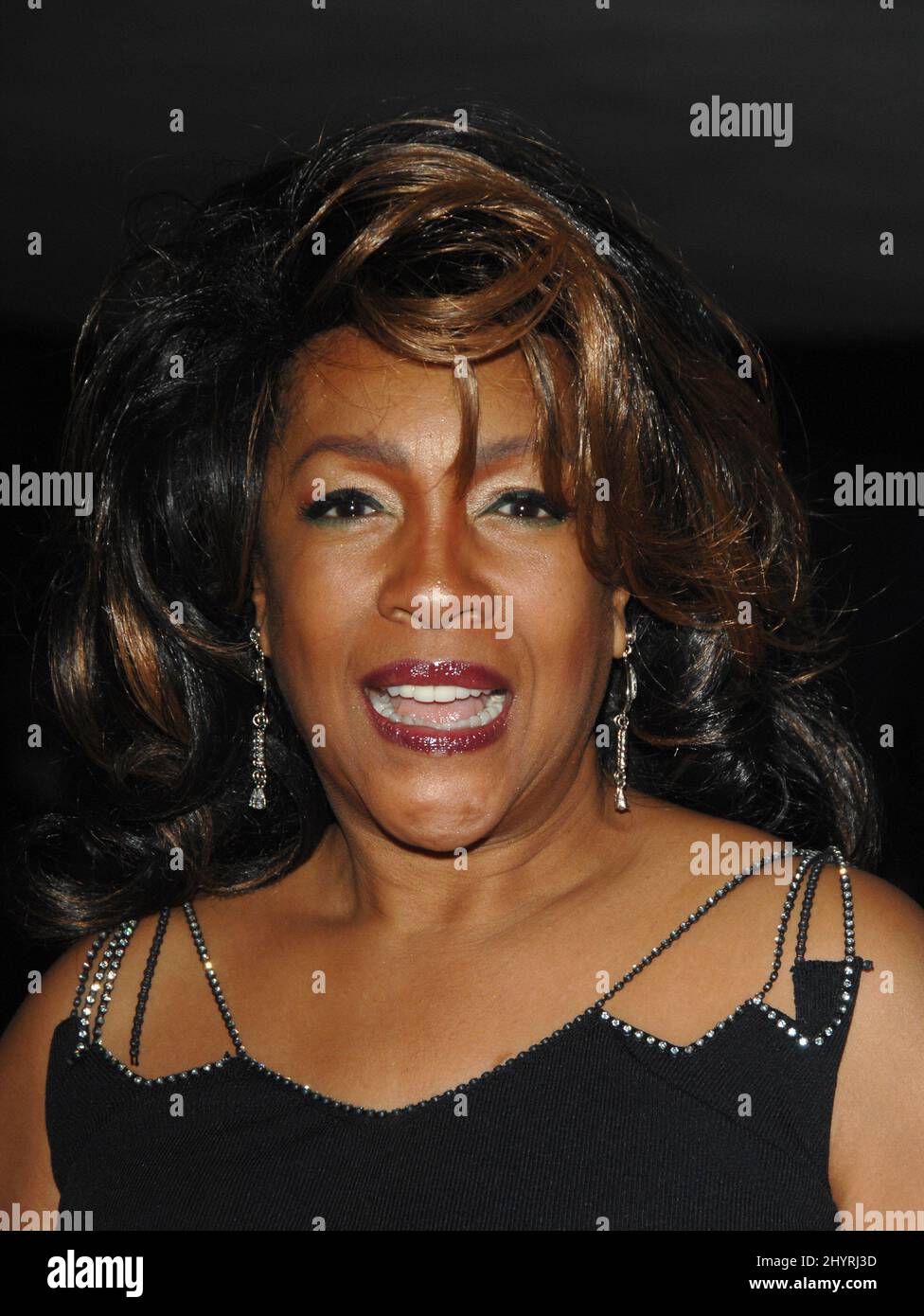 FILE PHOTO: Mary Wilson, Gründungsmitglied der Supremes, starb am 8. Februar 2021 im Alter von 76 Jahren in Las Vegas, Nevada. 15. Januar 2007 Beverly Hills, Ca. Mary Wilson Paramount/DreamWorks Golden Globe After-Party im Beverly Hilton Hotel Stockfoto