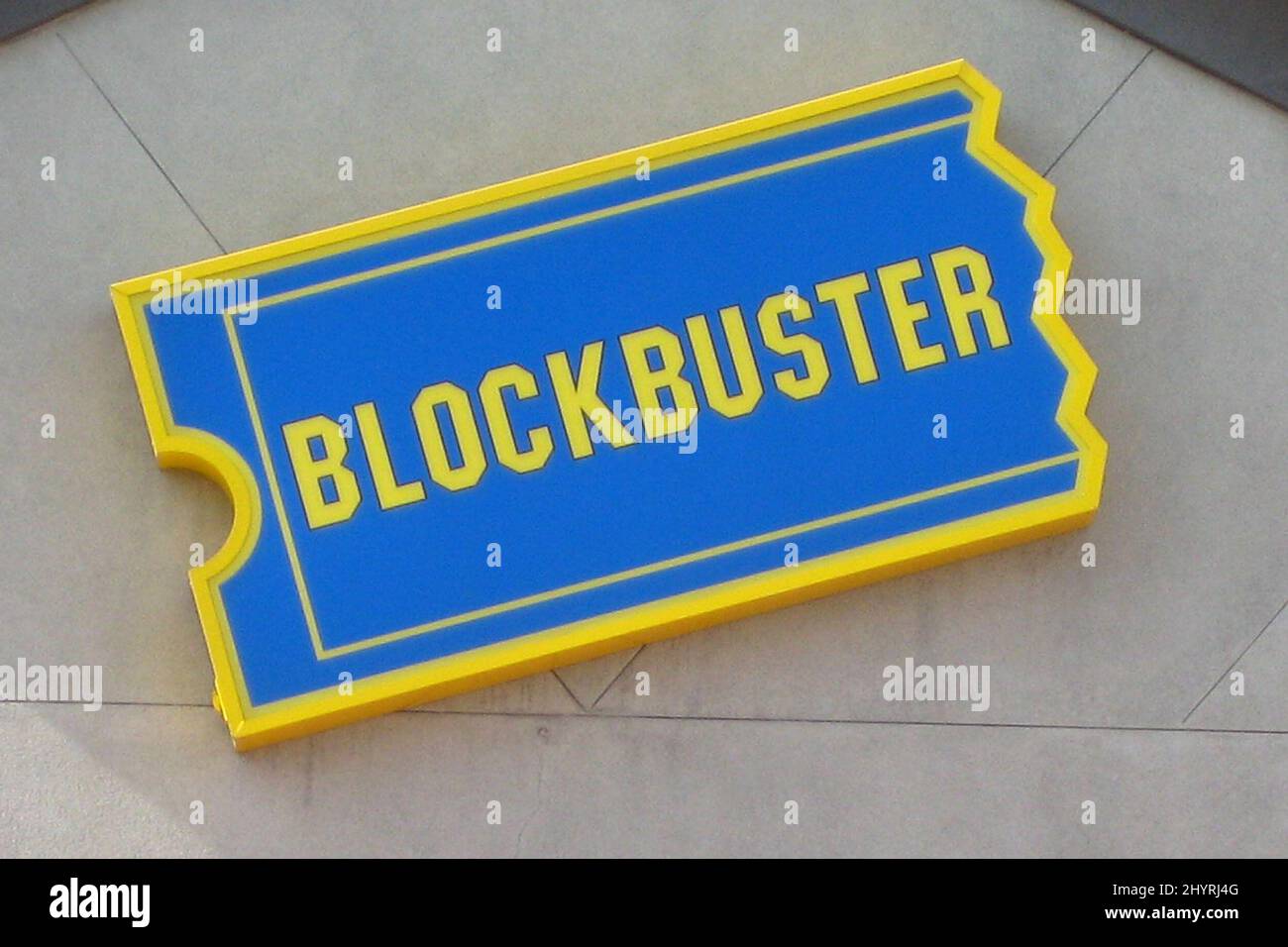 Blockbuster Video Store in Reno, Nevada. Stockfoto