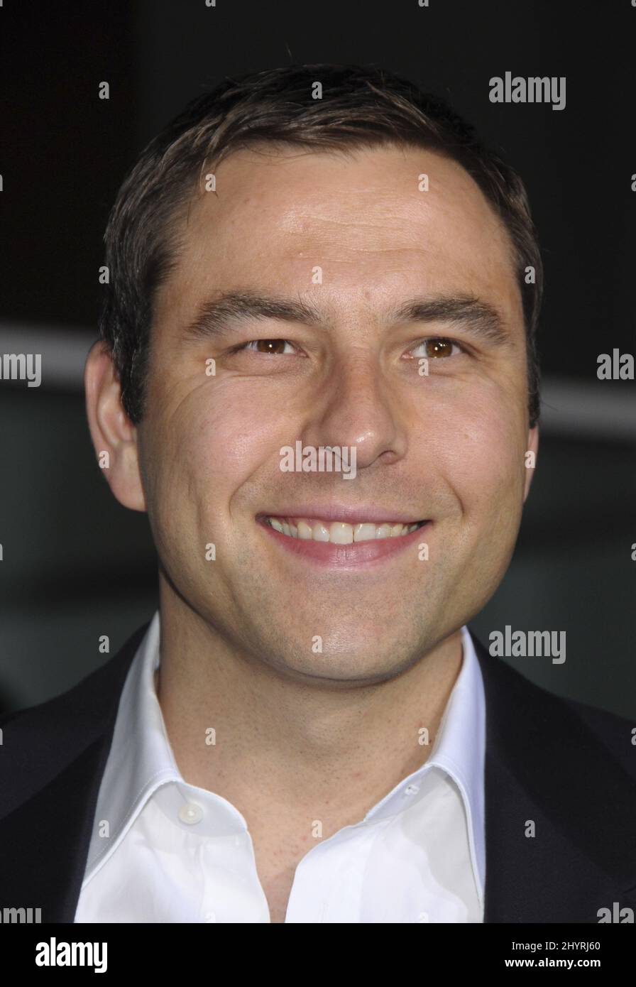 David Walliams bei der Premiere von „Run Fatboy Run“ in Los Angeles. Stockfoto