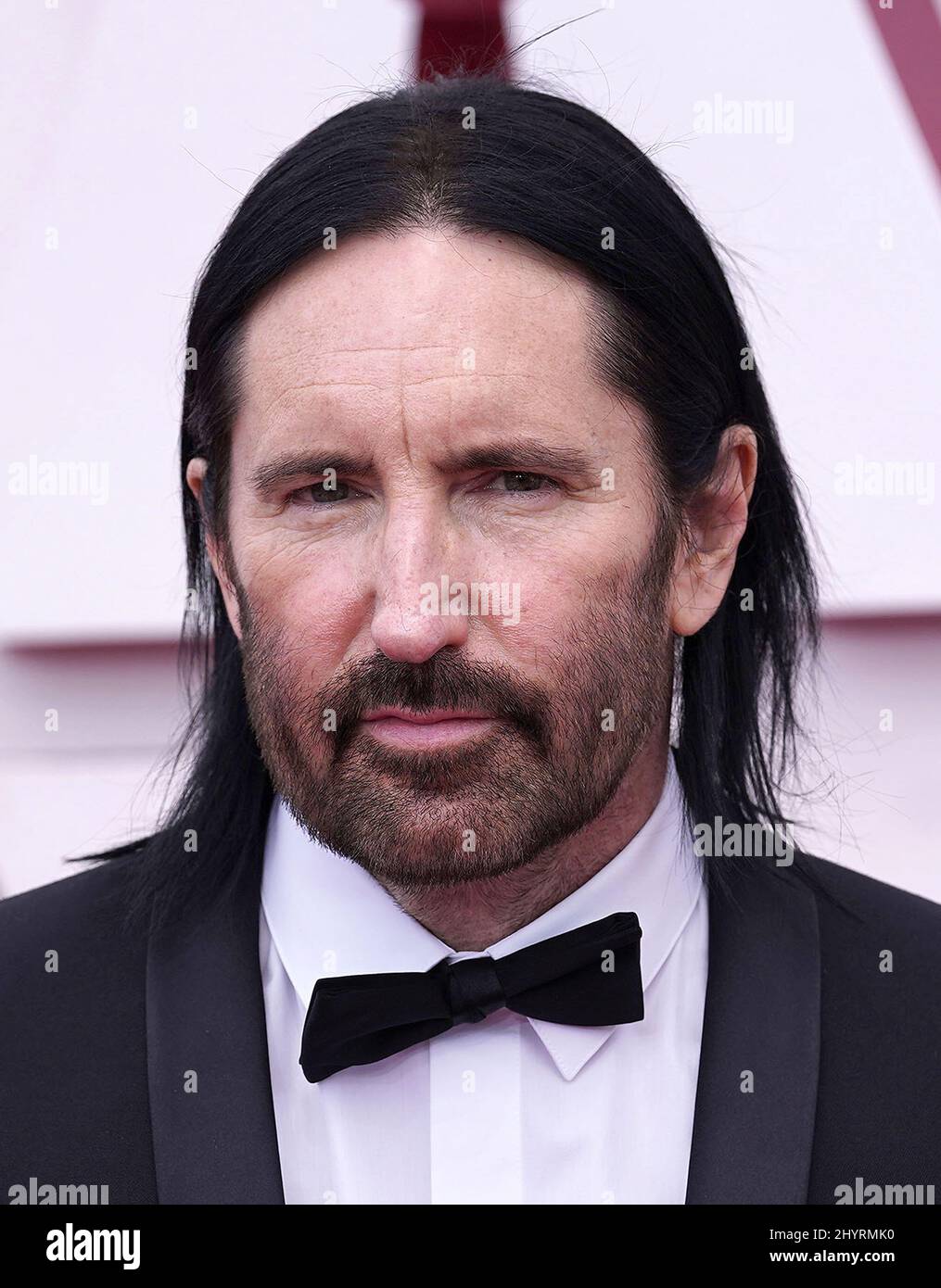 Trent Reznor bei den Annual Academy Awards 93., die am 26. April 2021 in Los Angeles in der Union Station verliehen wurden. Chris Pizzello-Pool/ML/AFF-USA.COM Stockfoto